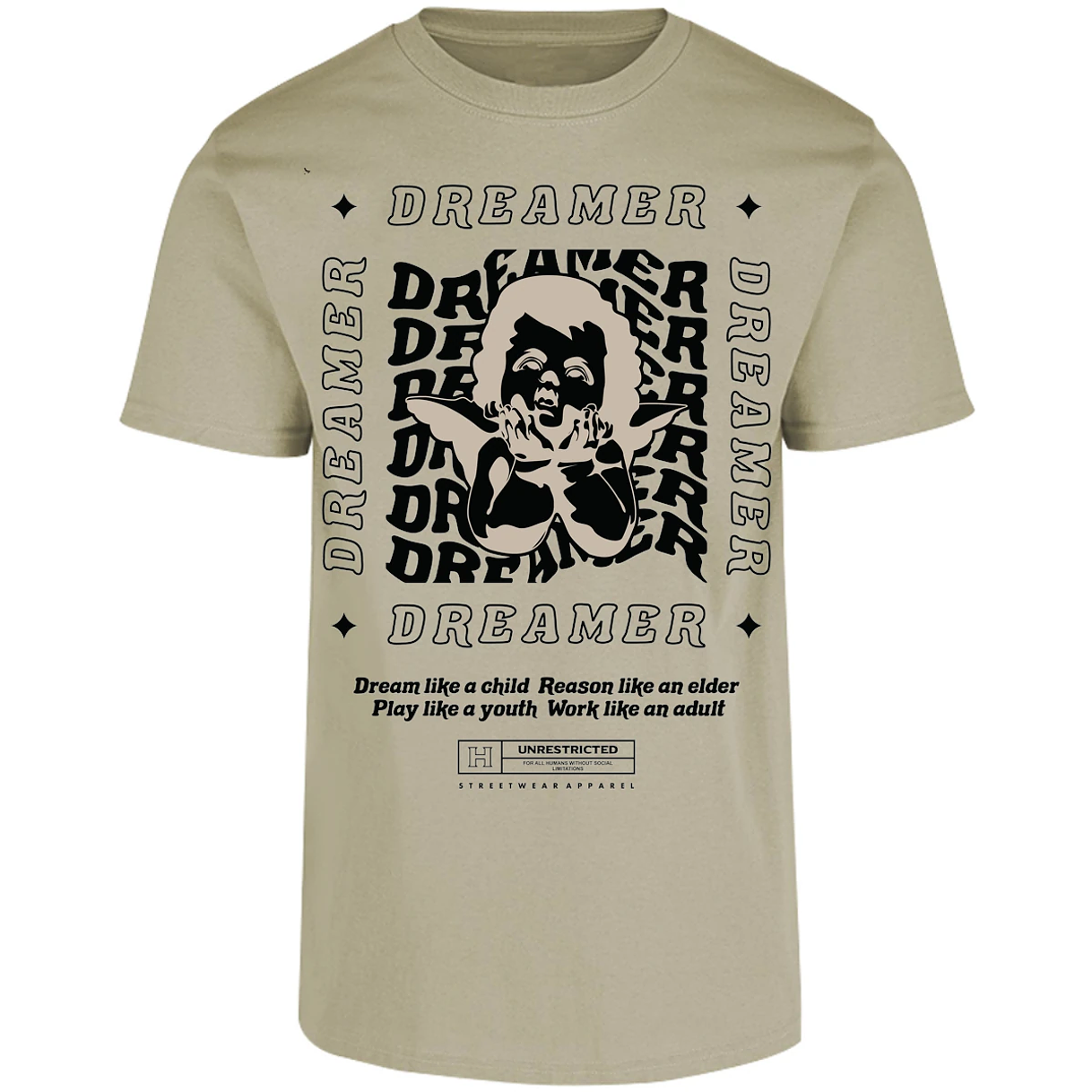 Playera Urbano Style Dreamer 418 para Adulto 18