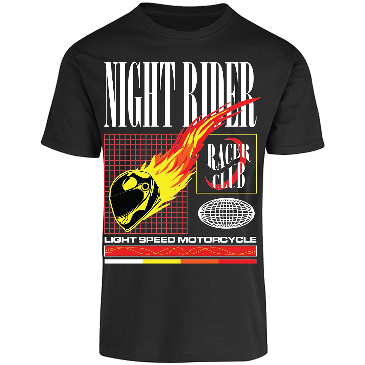 Playera Urbano Style Night Rider 1 para Adulto 11