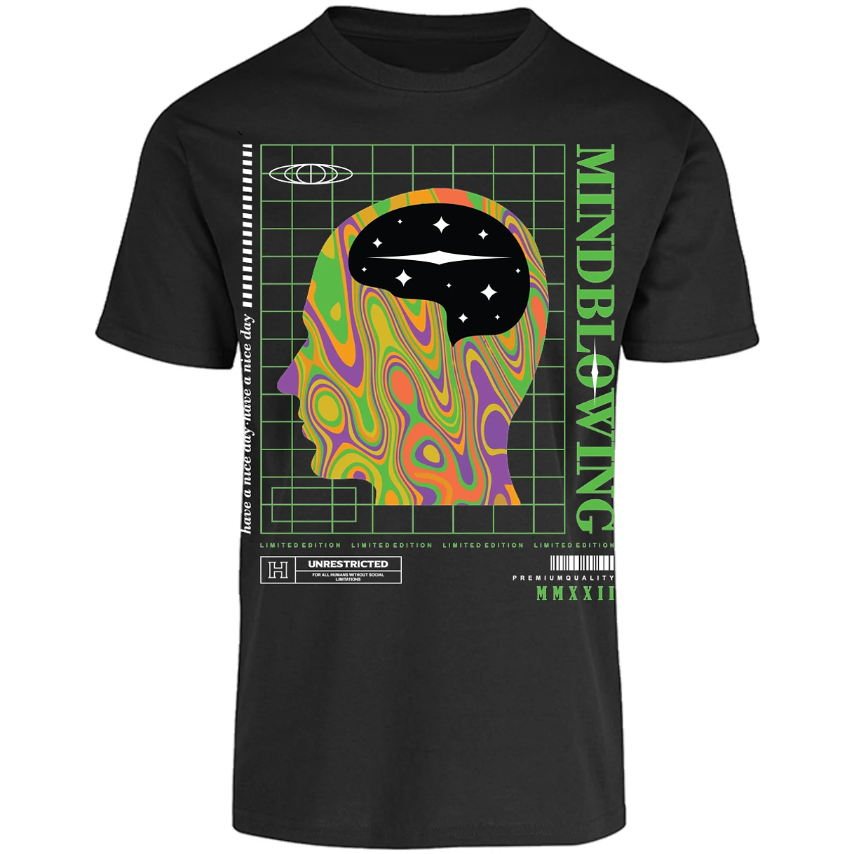 Playera Urbano Style Mind Blowing 43 para Adulto 10