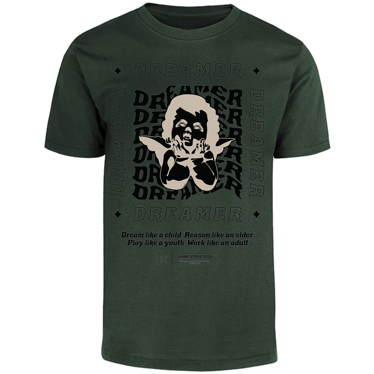 Playera Urbano Style Dreamer 418 para Adulto 17