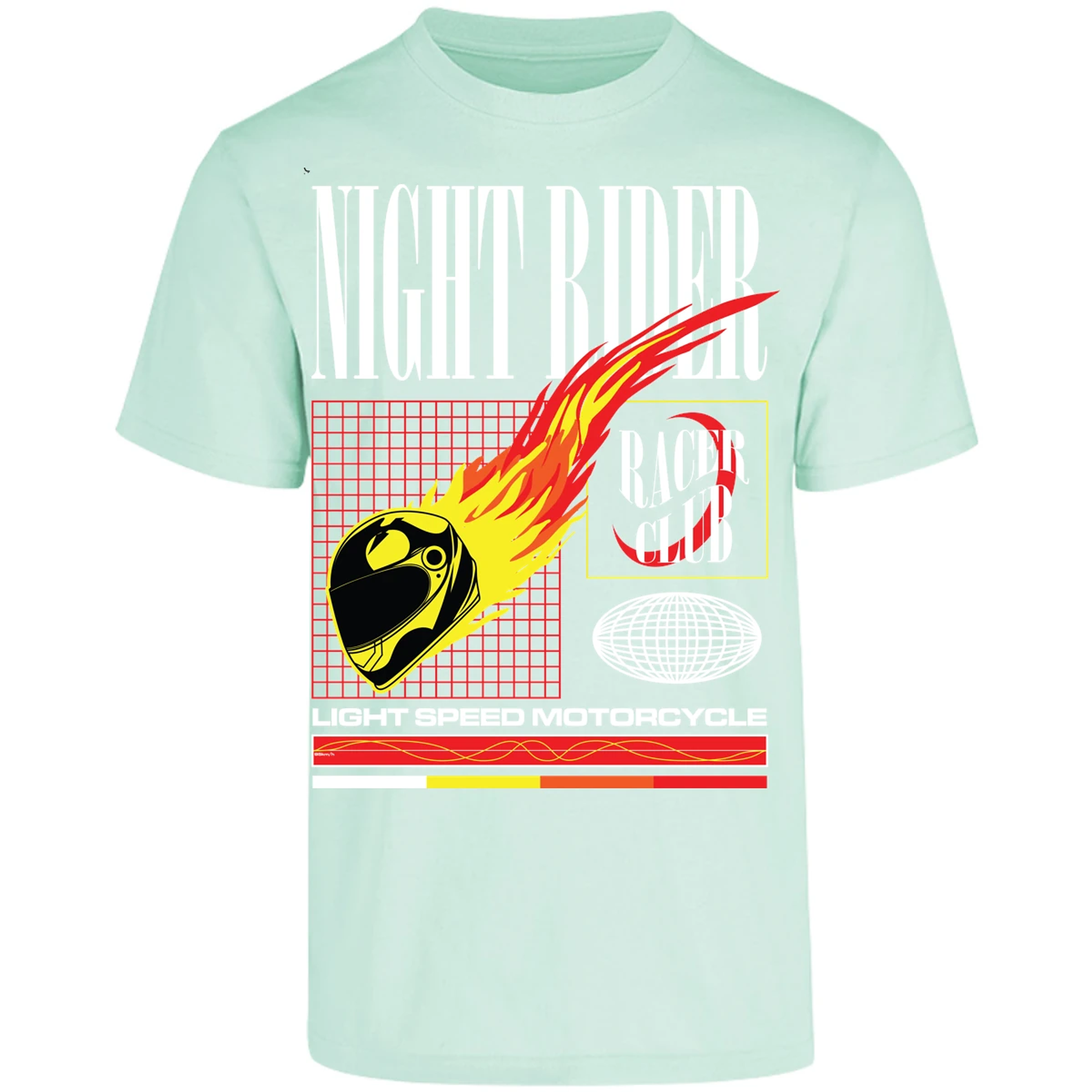 Playera Urbano Style Night Rider 1 para Adulto 19