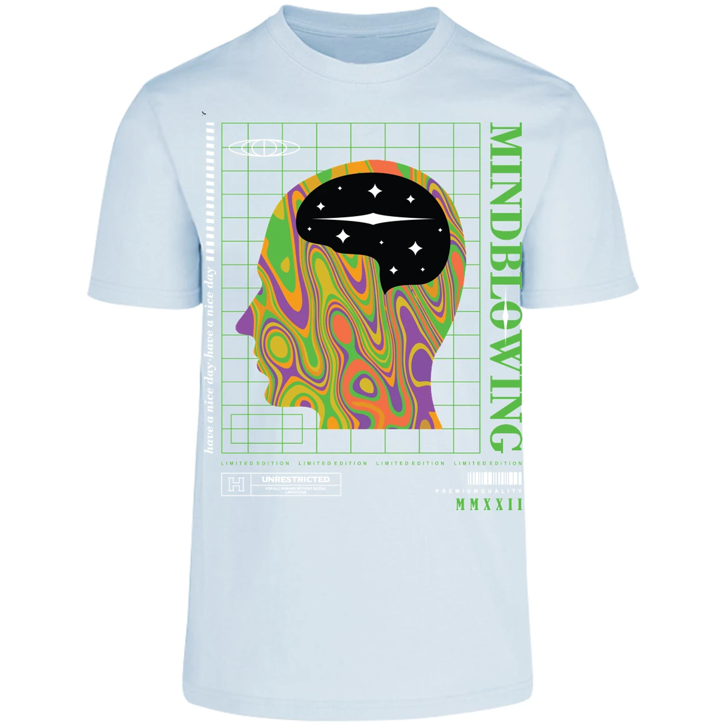 Playera Urbano Style Mind Blowing 43 para Adulto 22