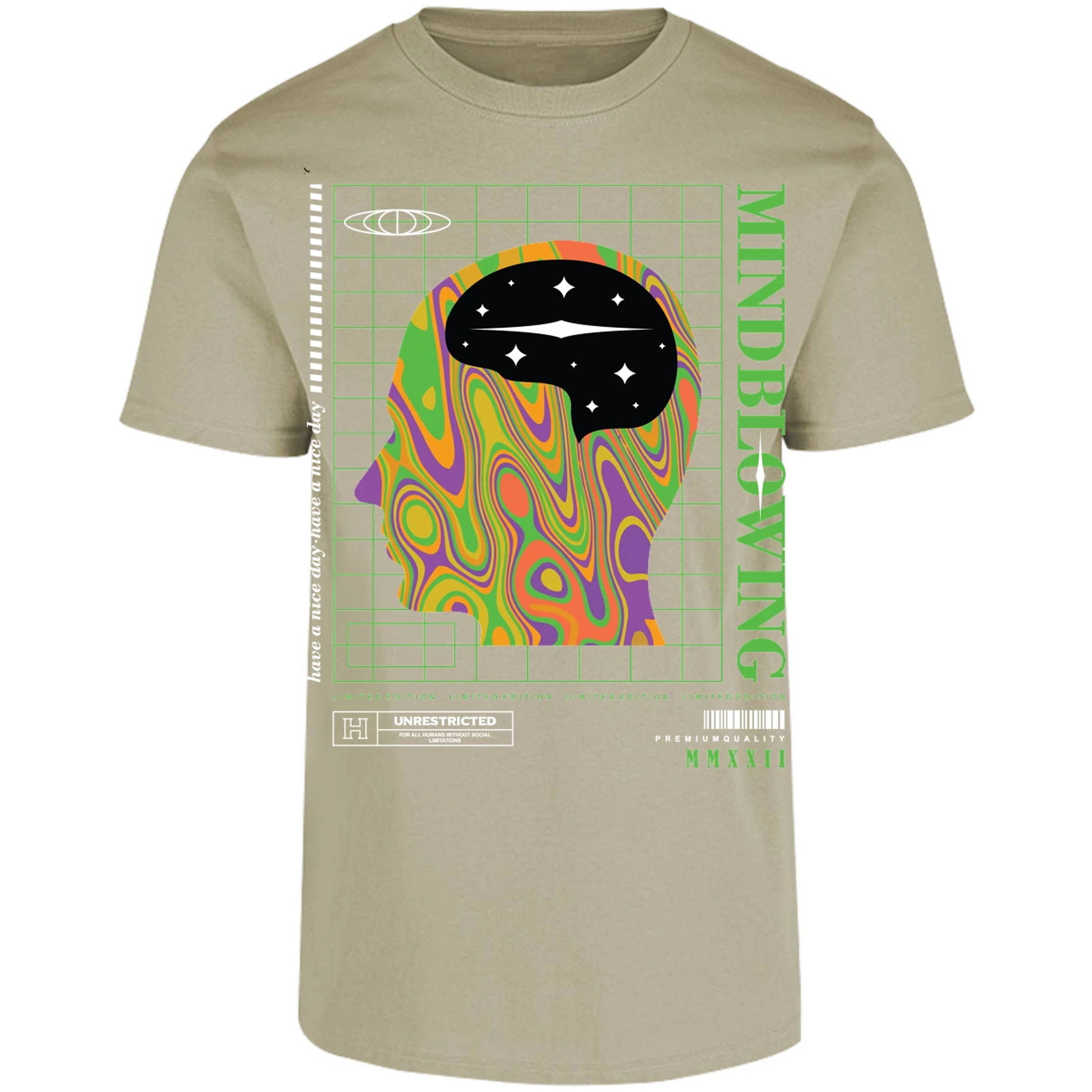 Playera Urbano Style Mind Blowing 43 para Adulto 8