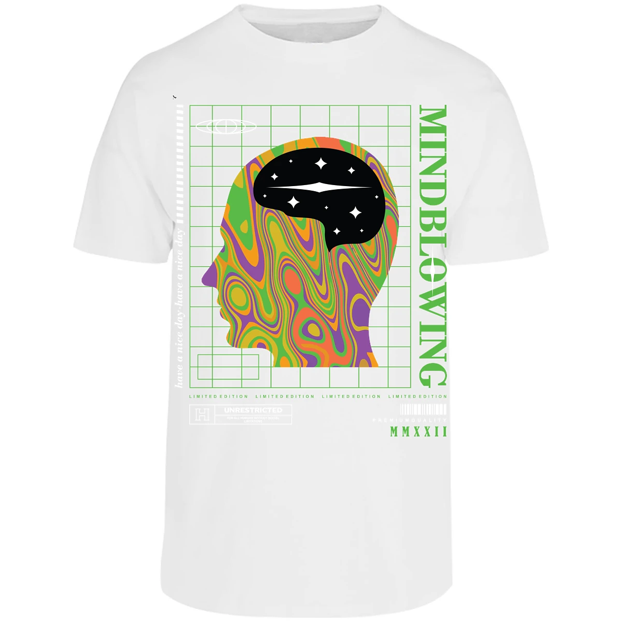 Playera Urbano Style Mind Blowing 43 para Adulto 17