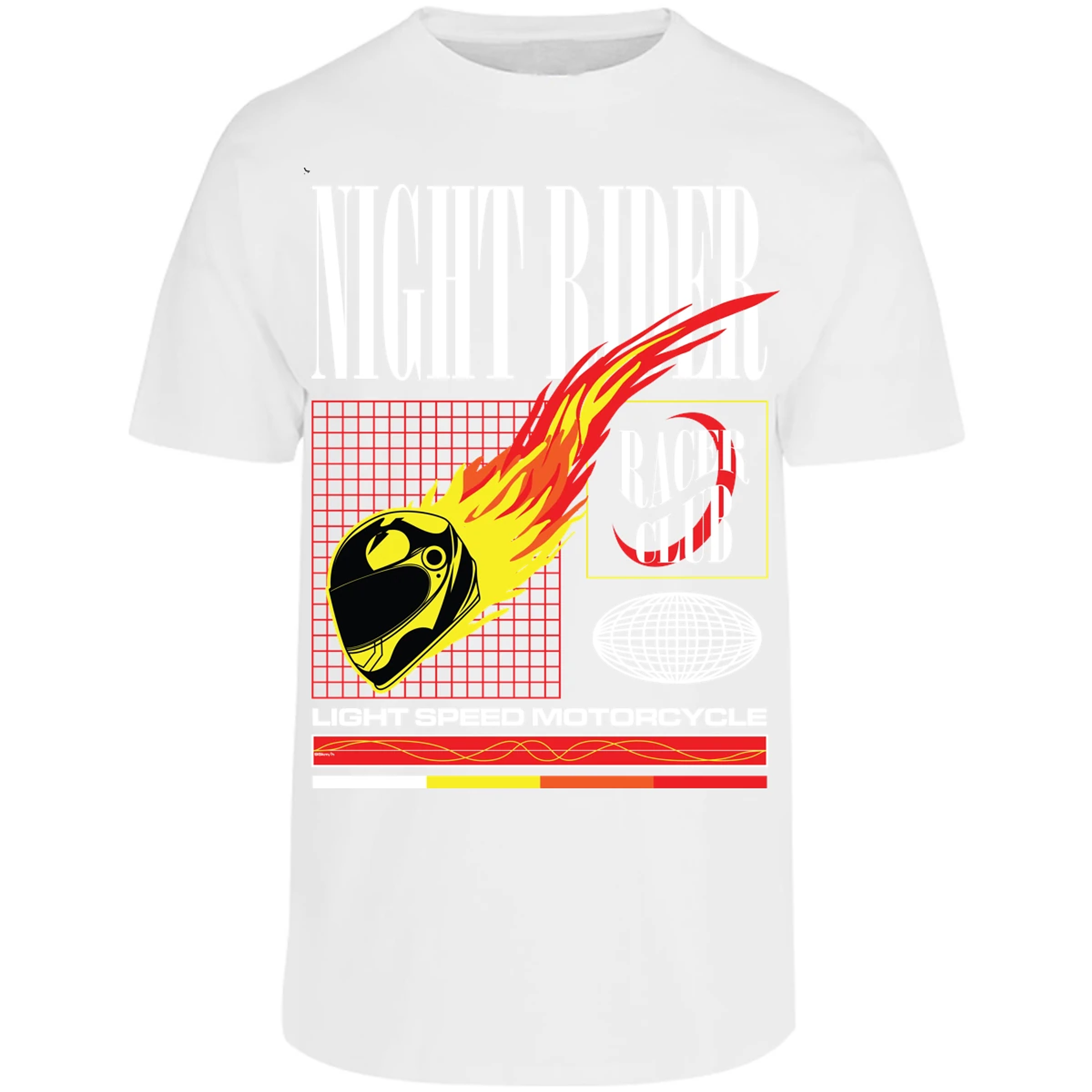 Playera Urbano Style Night Rider 1 para Adulto 25