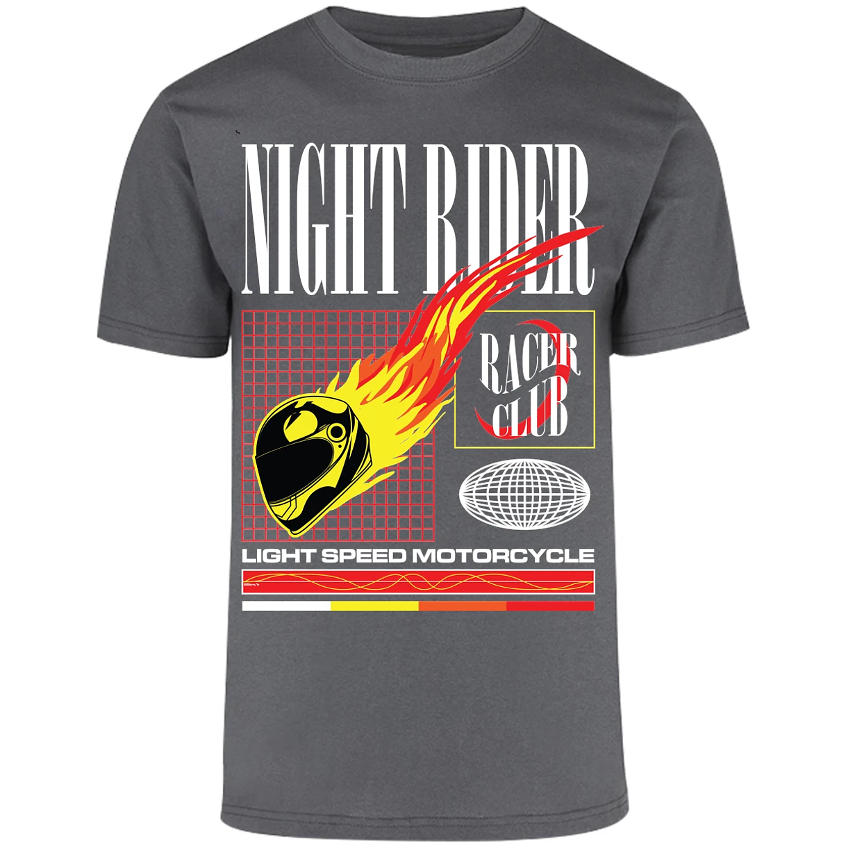 Playera Urbano Style Night Rider 1 para Adulto 3