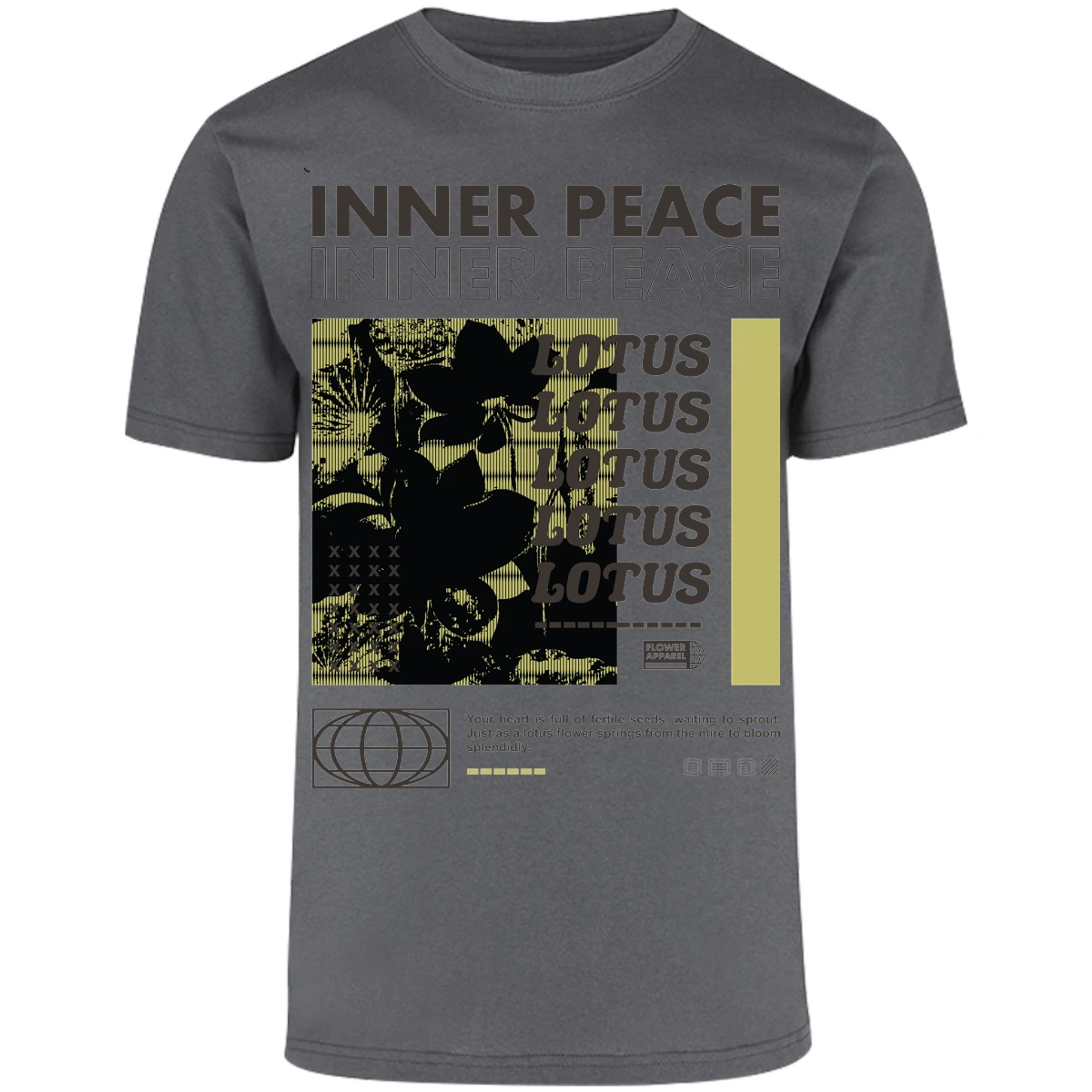 Playera Urbano Style Peace Inner Splendidly 86 para Adulto 11