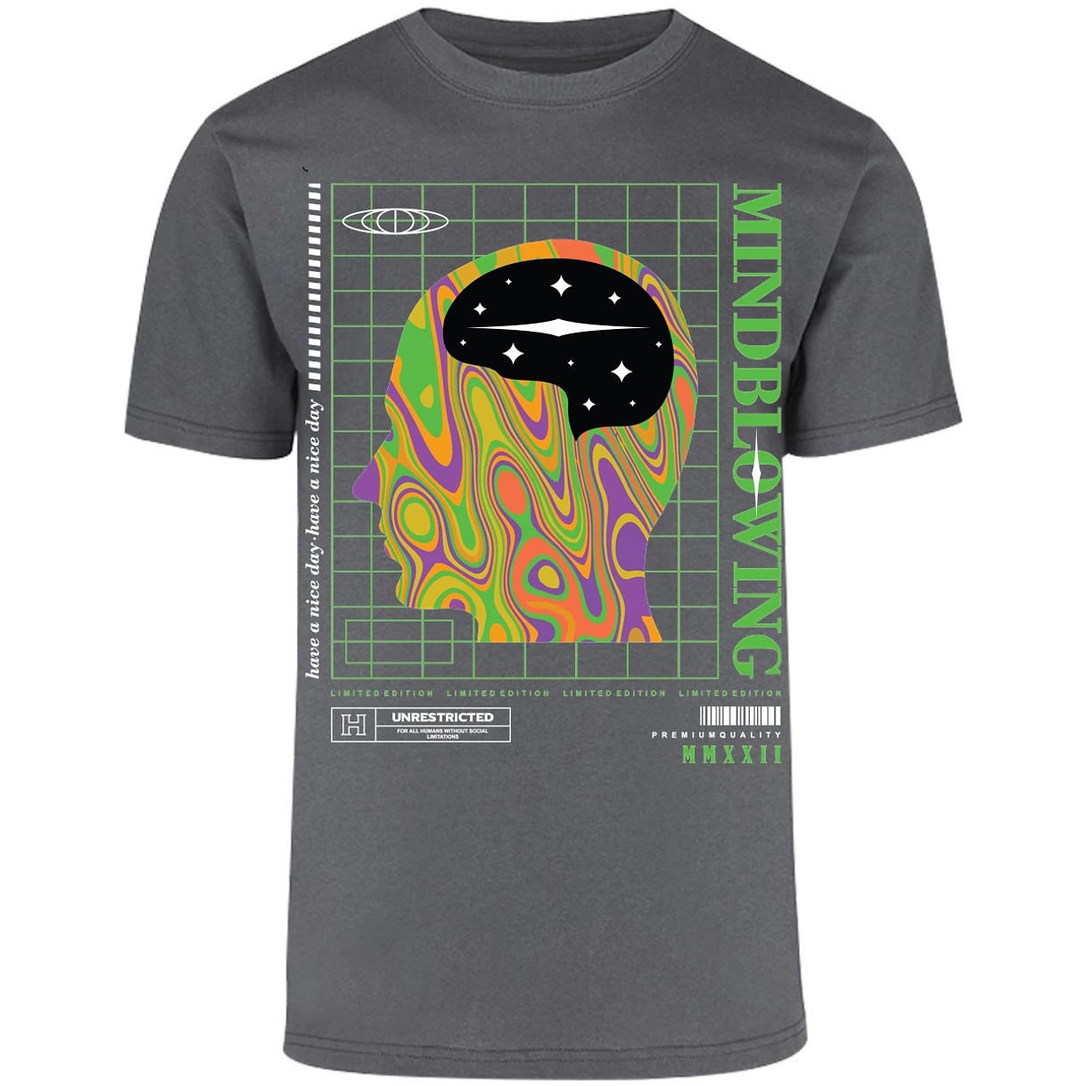 Playera Urbano Style Mind Blowing 43 para Adulto 21