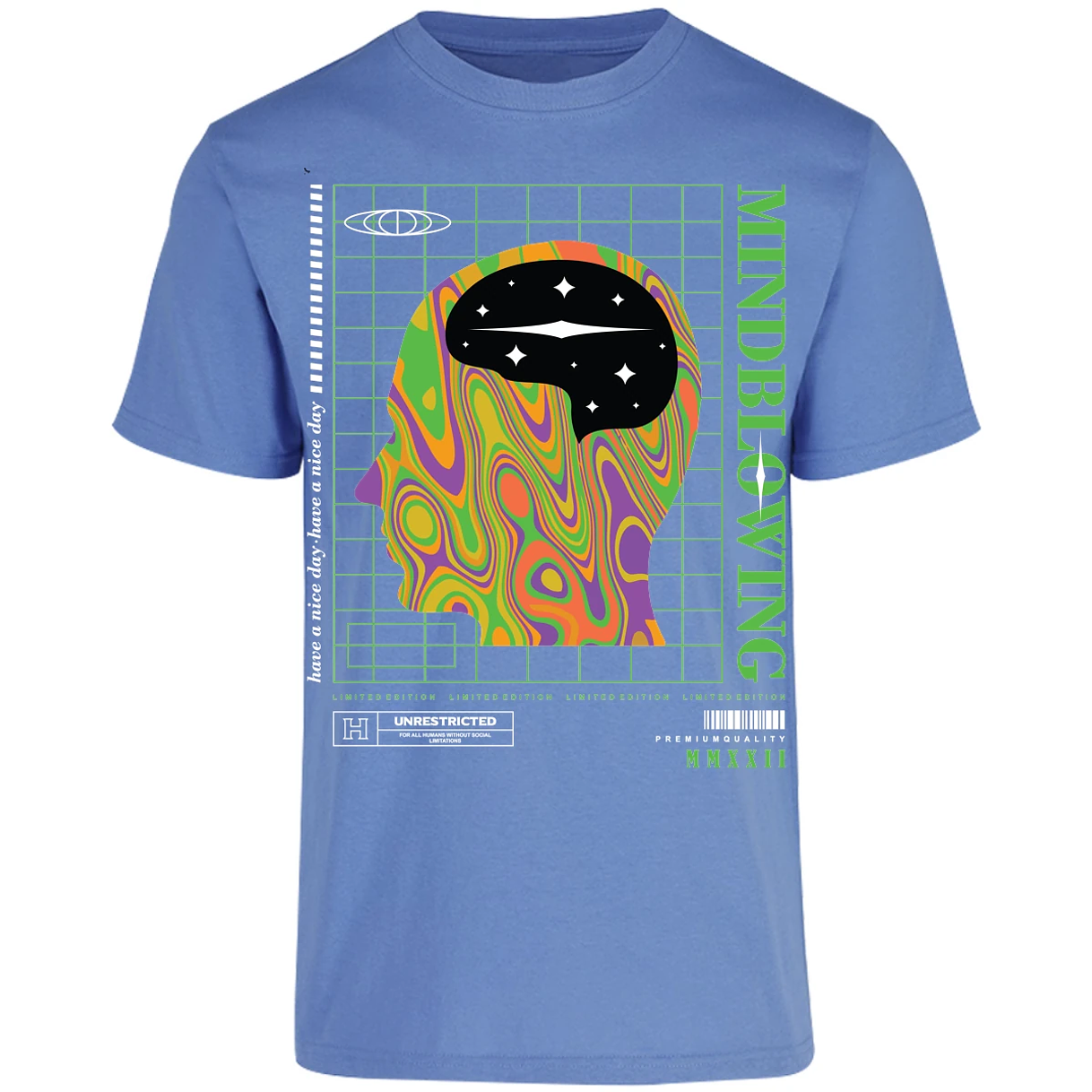 Playera Urbano Style Mind Blowing 43 para Adulto 29
