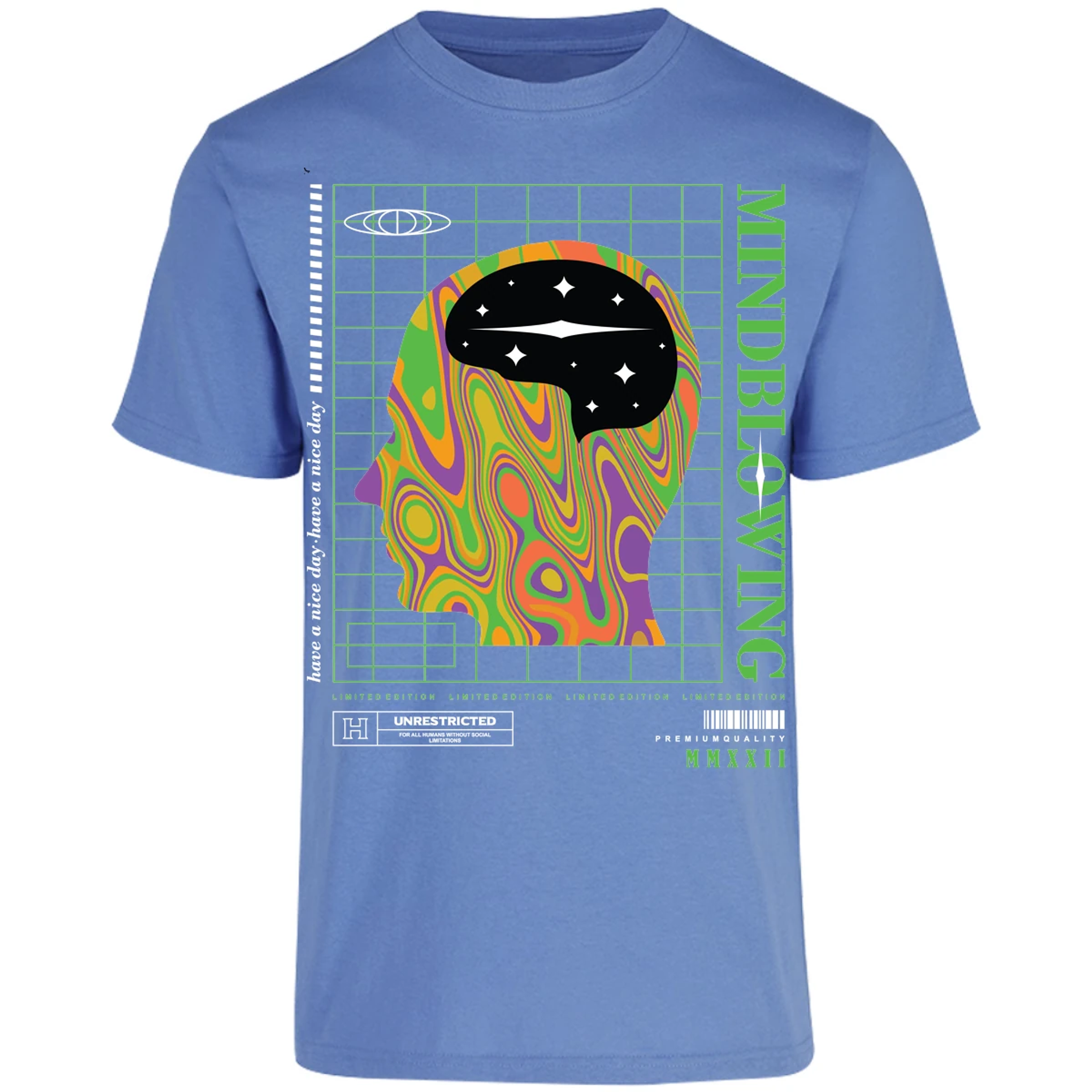 Playera Urbano Style Mind Blowing 43 para Adulto 29