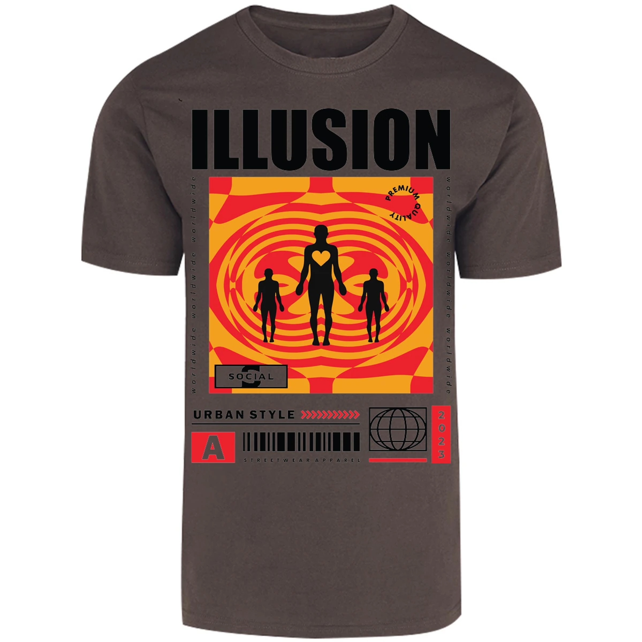 Playera Urbano Style Streetwear 342 para Adulto 3