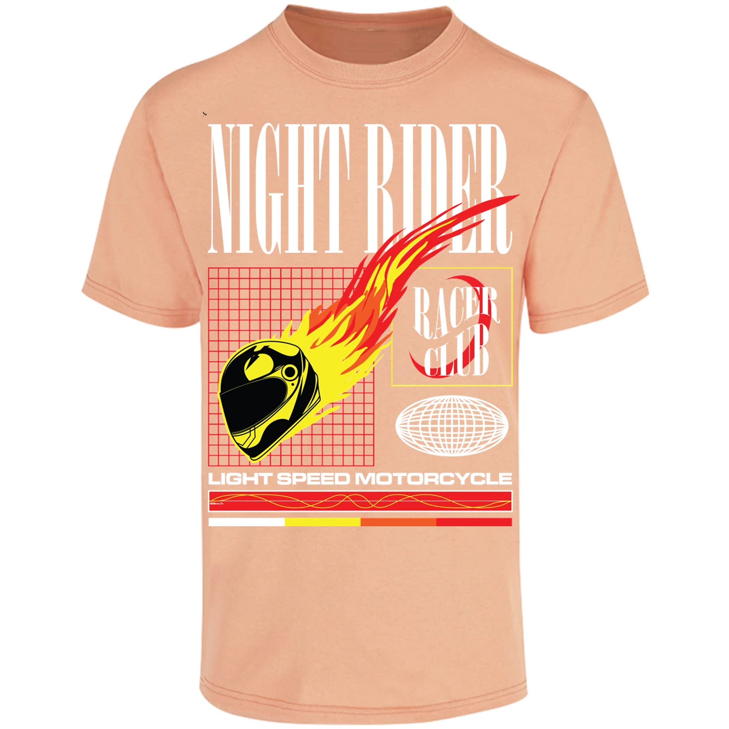 Playera Urbano Style Night Rider 1 para Adulto 6