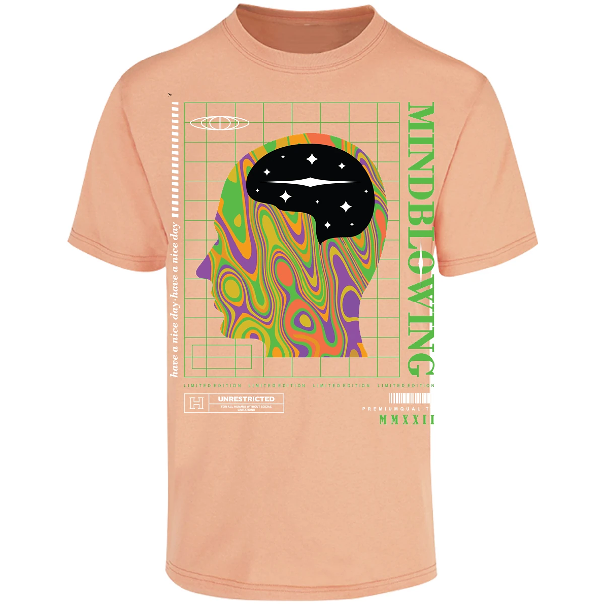 Playera Urbano Style Mind Blowing 43 para Adulto 24