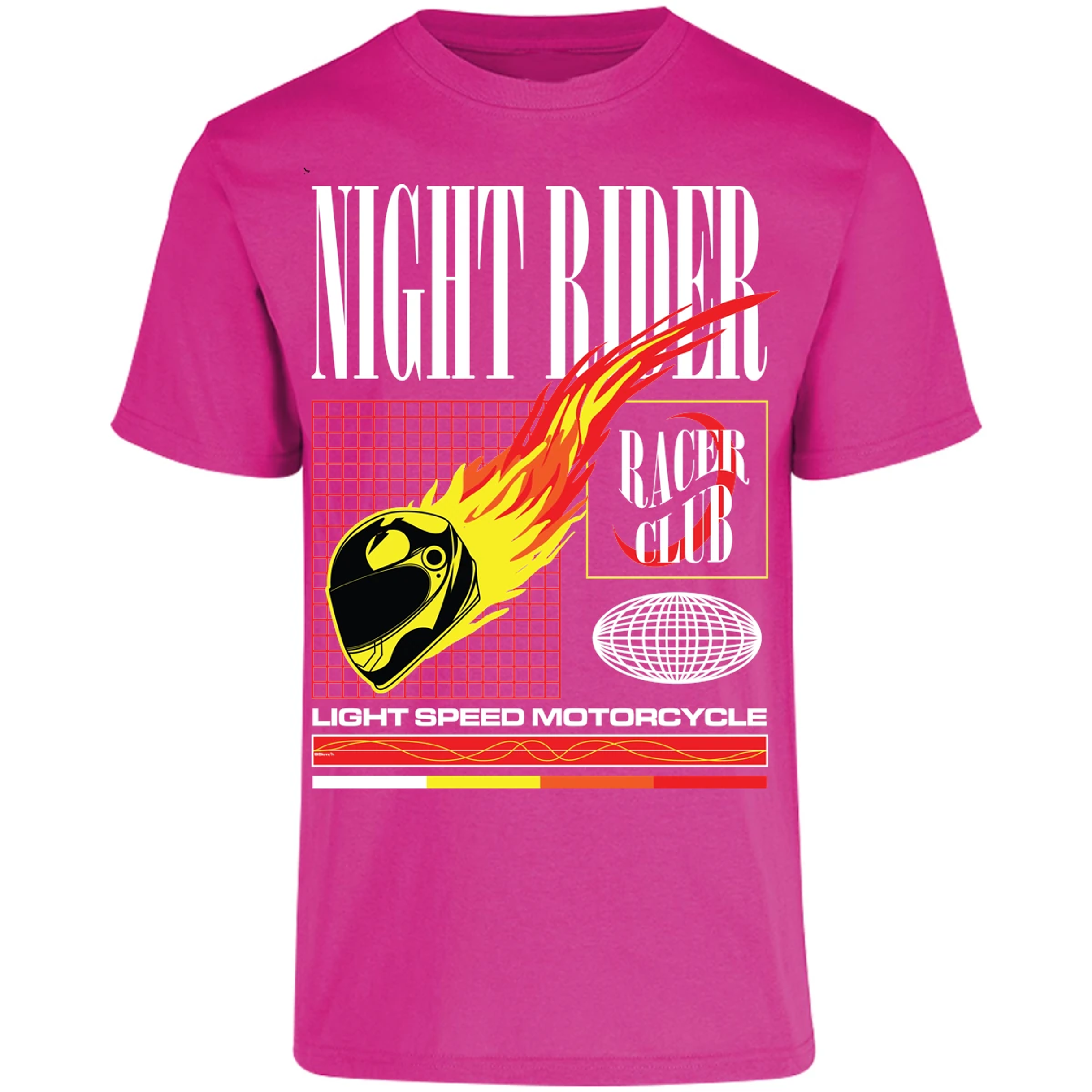 Playera Urbano Style Night Rider 1 para Adulto 7