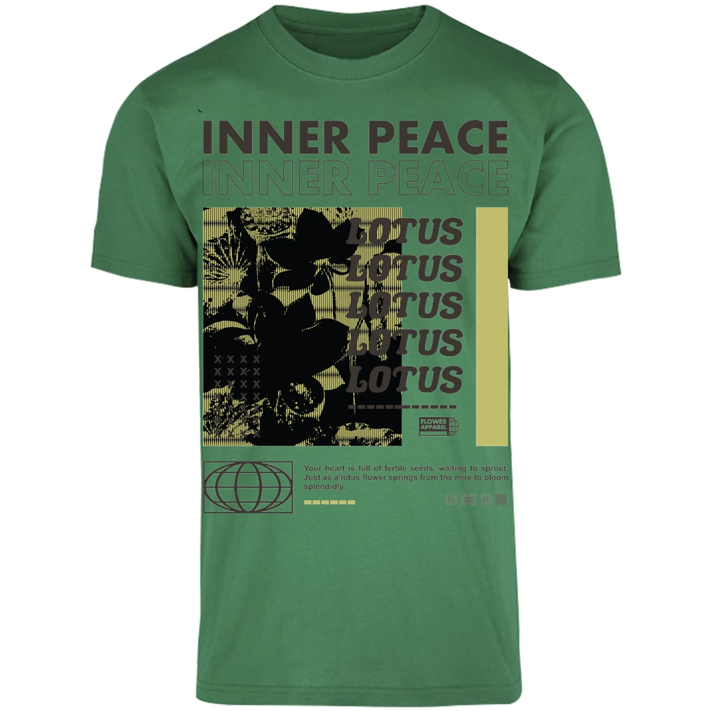 Playera Urbano Style Peace Inner Splendidly 86 para Adulto 14