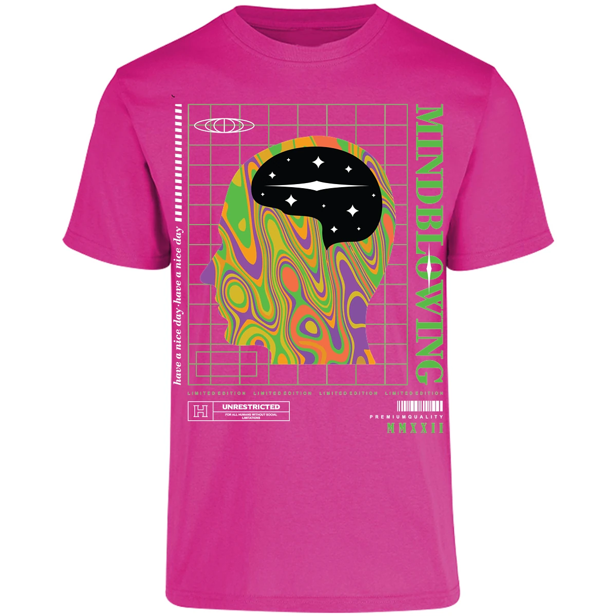 Playera Urbano Style Mind Blowing 43 para Adulto 19