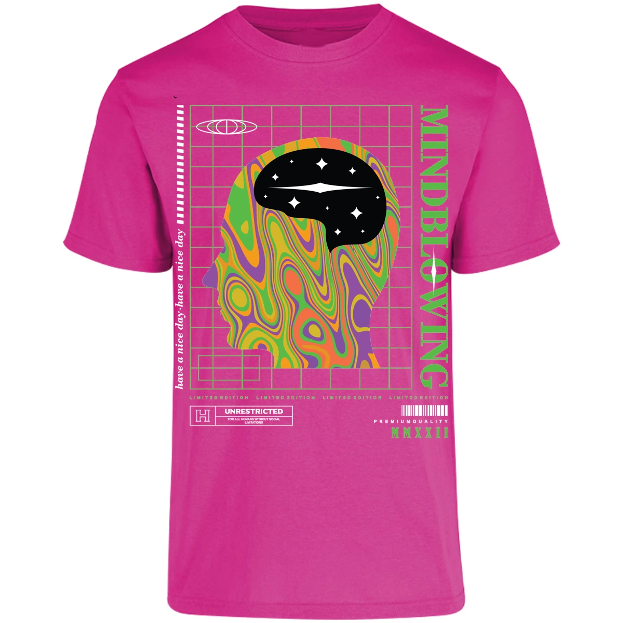 Playera Urbano Style Mind Blowing 43 para Adulto 19
