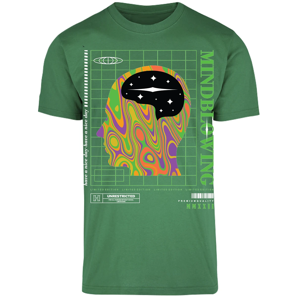 Playera Urbano Style Mind Blowing 43 para Adulto 23
