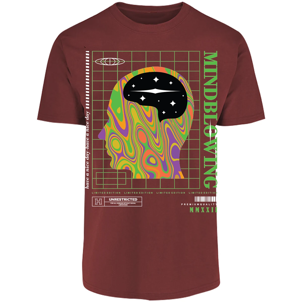 Playera Urbano Style Mind Blowing 43 para Adulto 18
