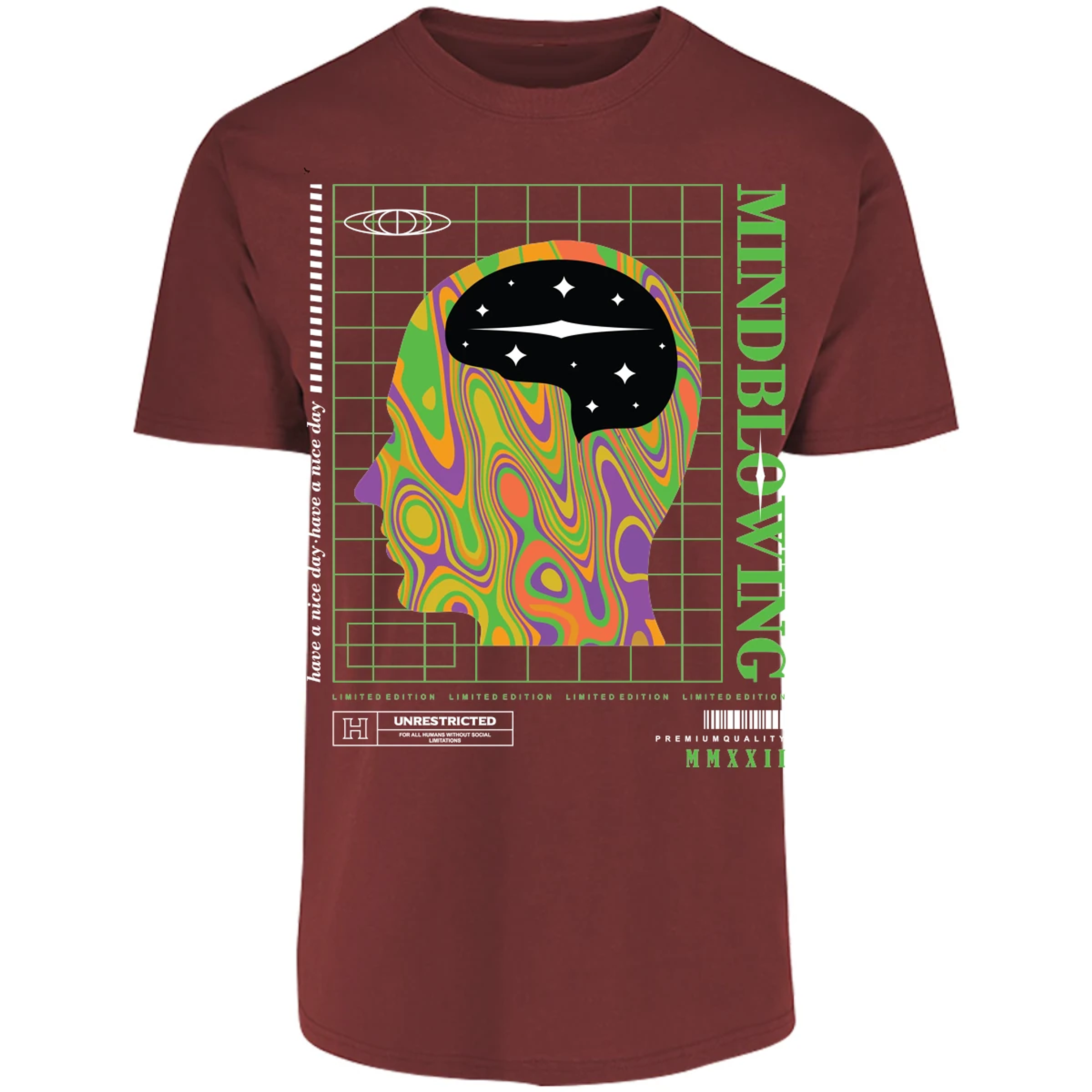 Playera Urbano Style Mind Blowing 43 para Adulto 18