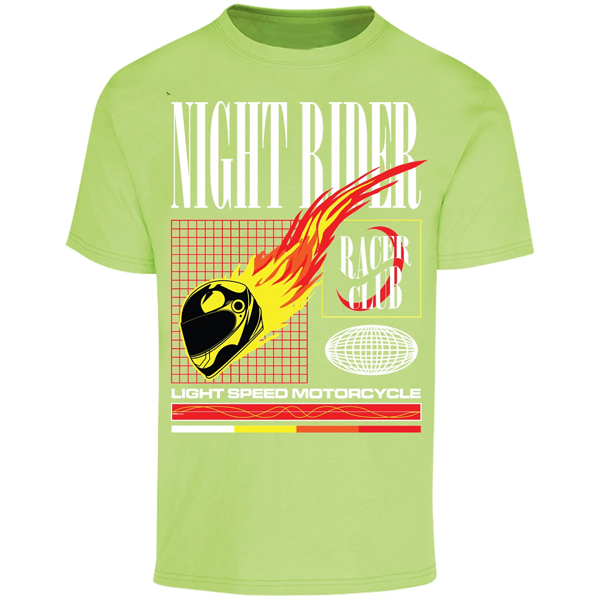 Playera Urbano Style Night Rider 1 para Adulto 9