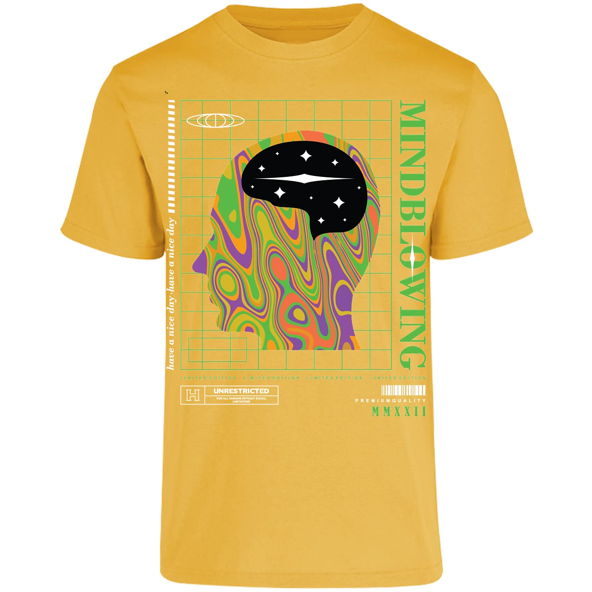 Playera Urbano Style Mind Blowing 43 para Adulto 20