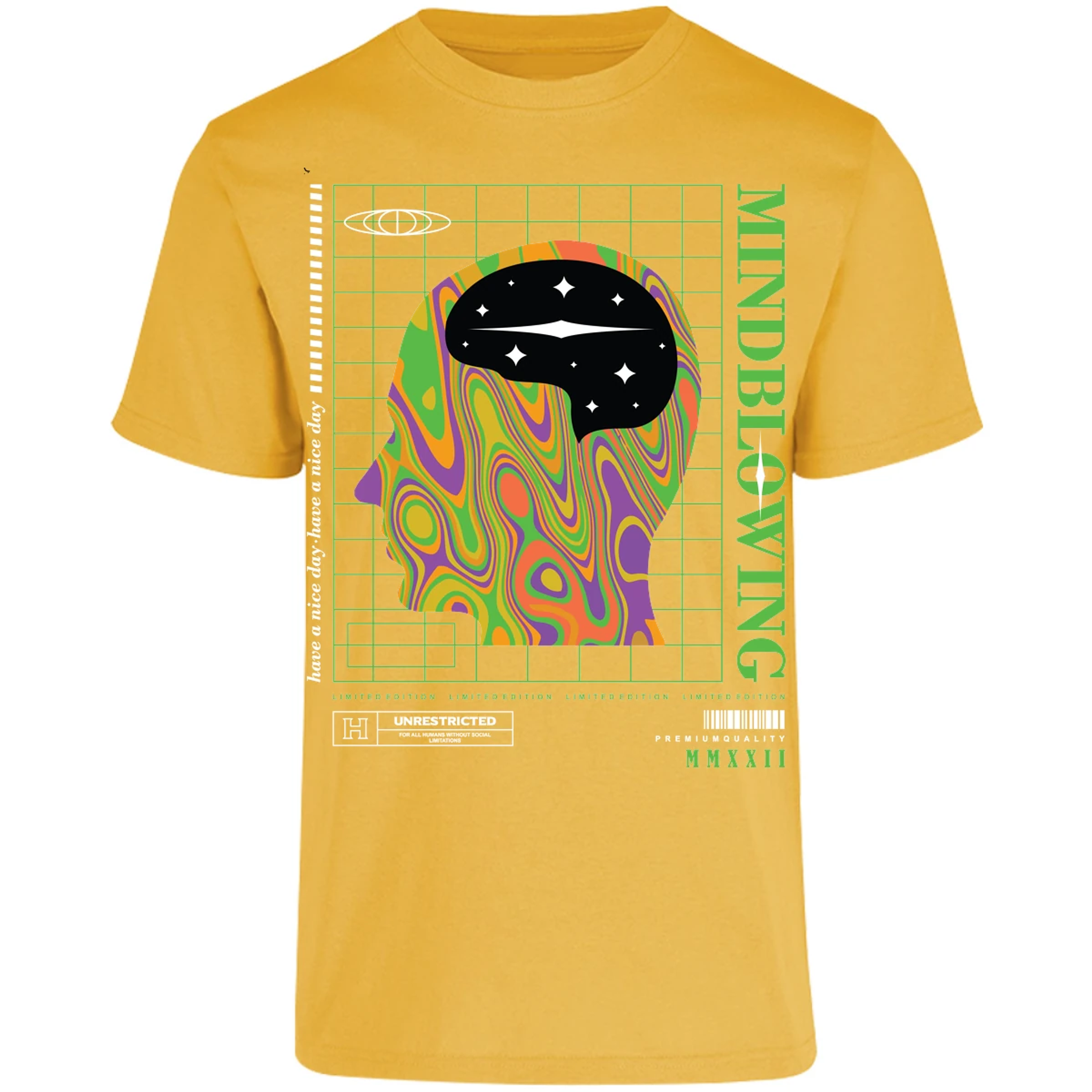 Playera Urbano Style Mind Blowing 43 para Adulto 20
