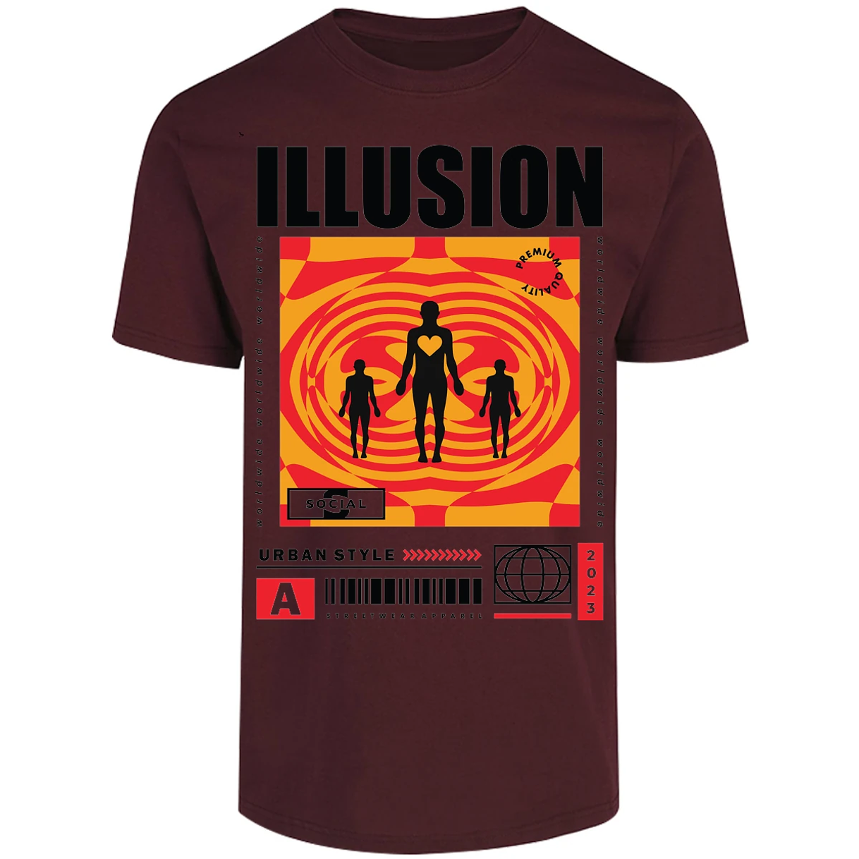 Playera Urbano Style Streetwear 342 para Adulto 22