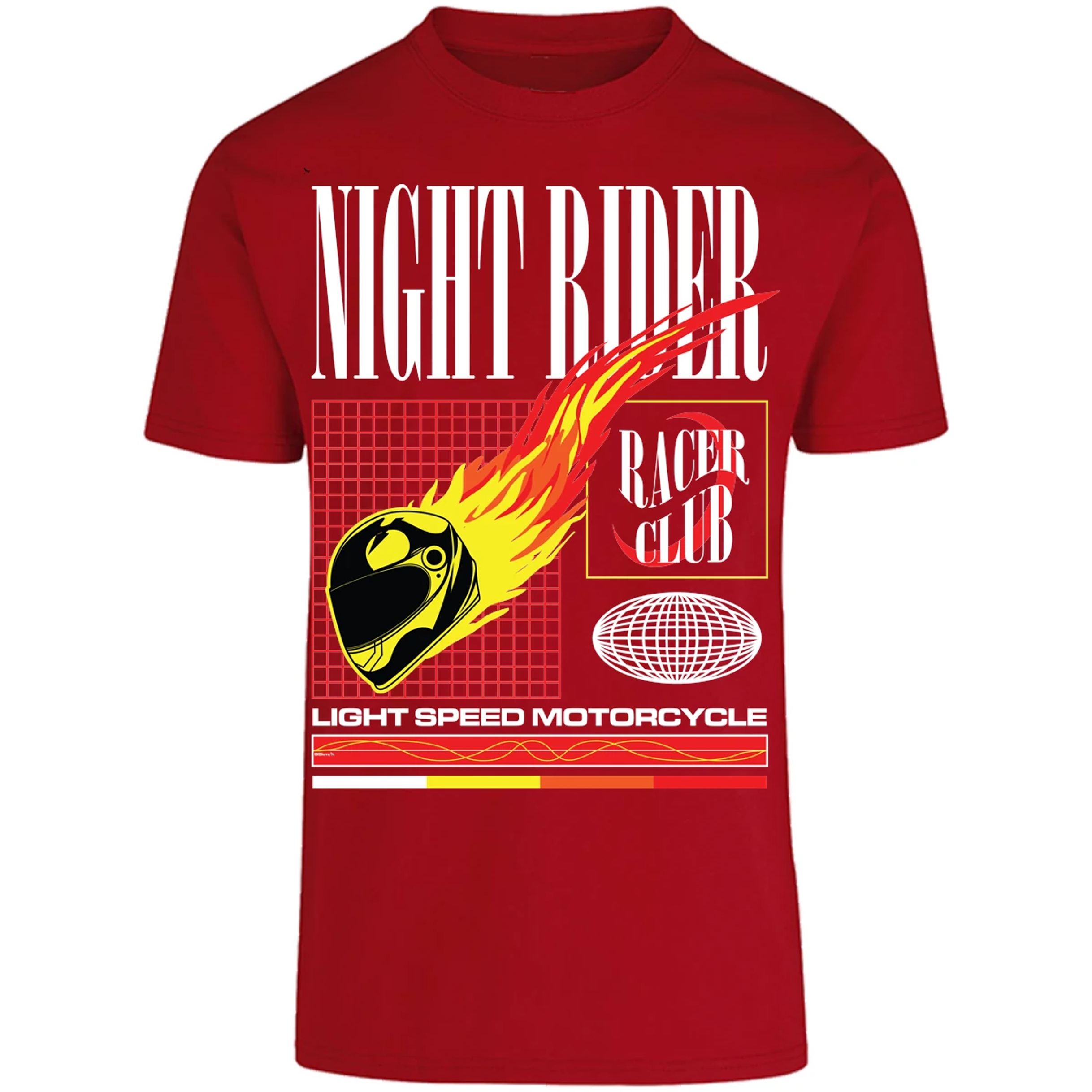 Playera Urbano Style Night Rider 1 para Adulto 8