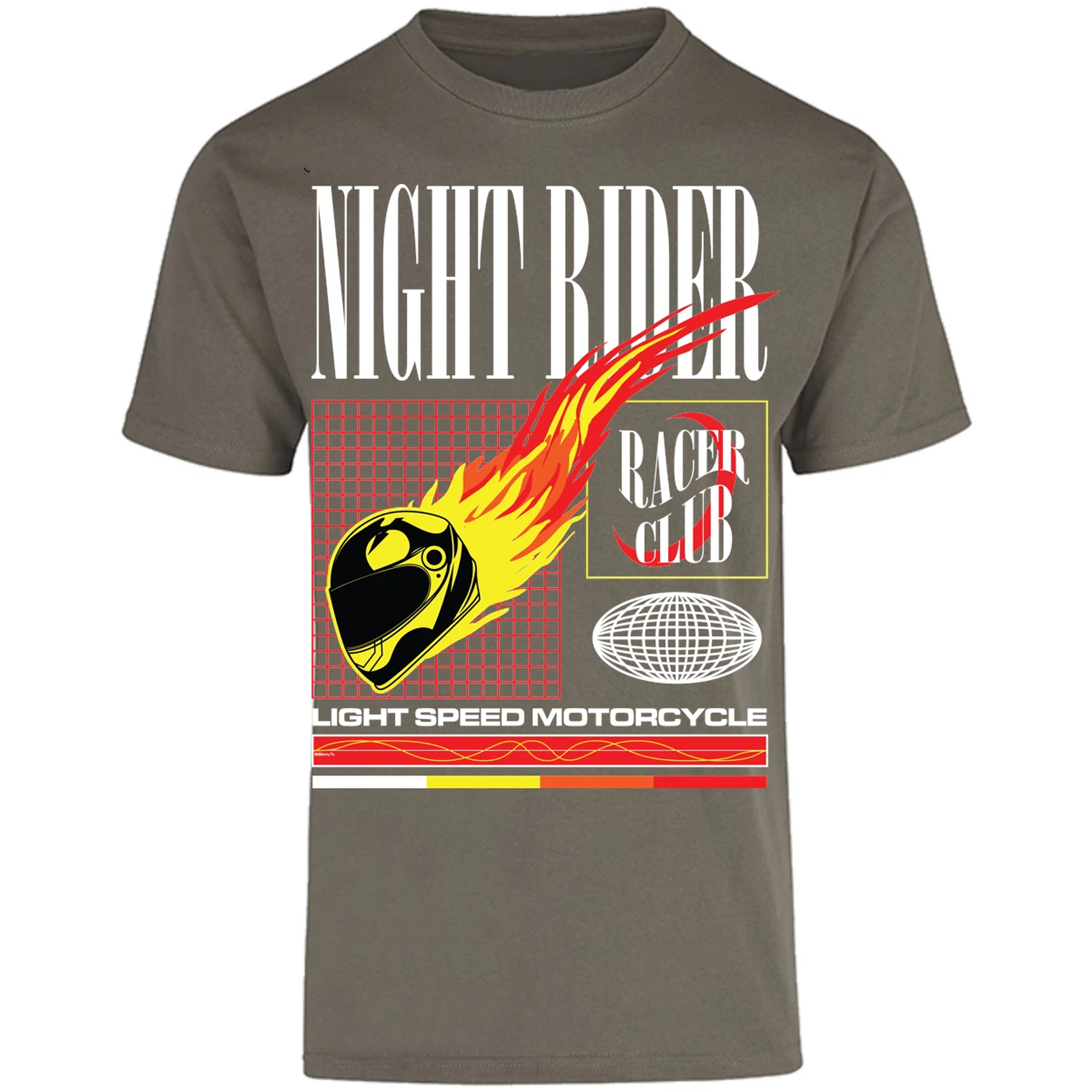 Playera Urbano Style Night Rider 1 para Adulto 14