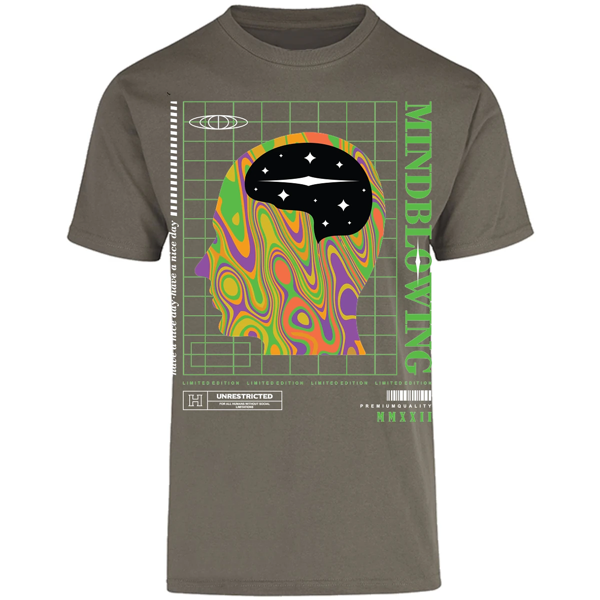 Playera Urbano Style Mind Blowing 43 para Adulto 13
