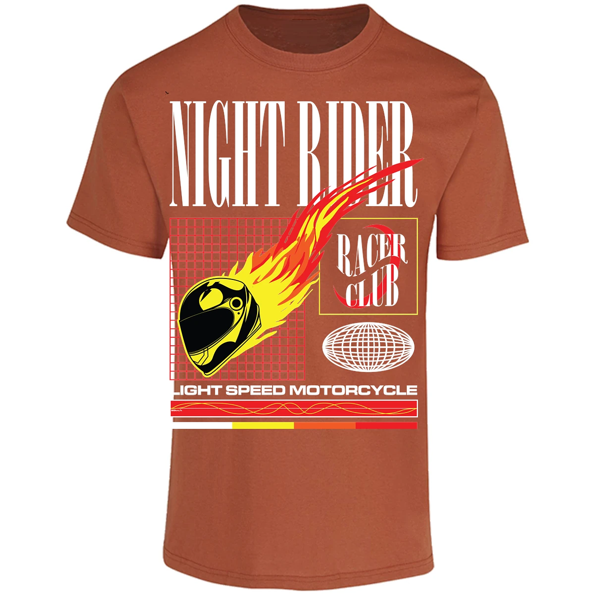 Playera Urbano Style Night Rider 1 para Adulto 18