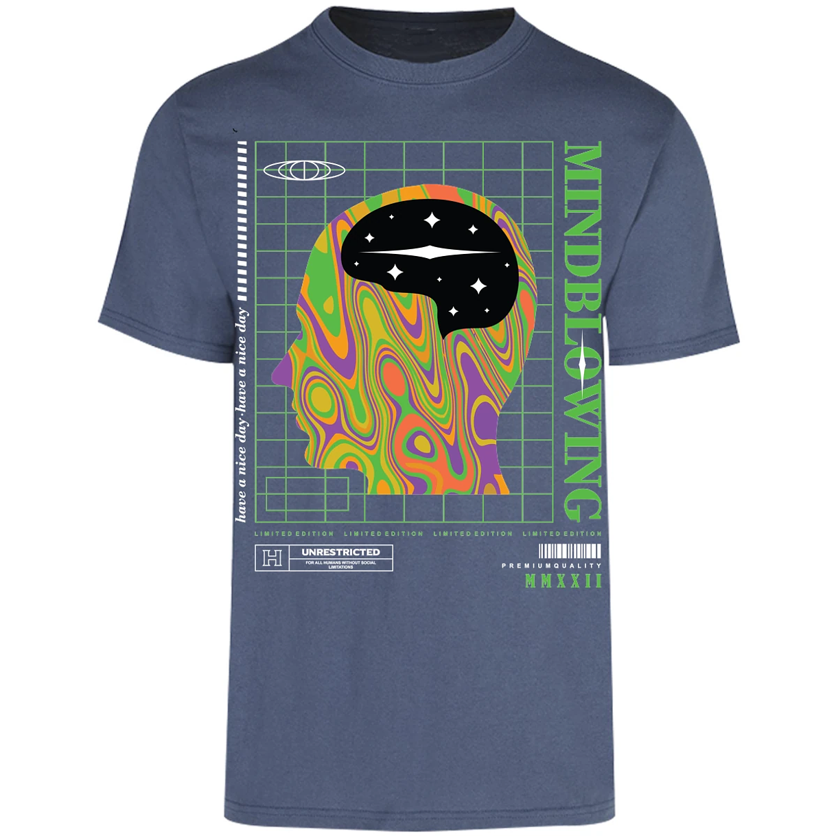Playera Urbano Style Mind Blowing 43 para Adulto 15