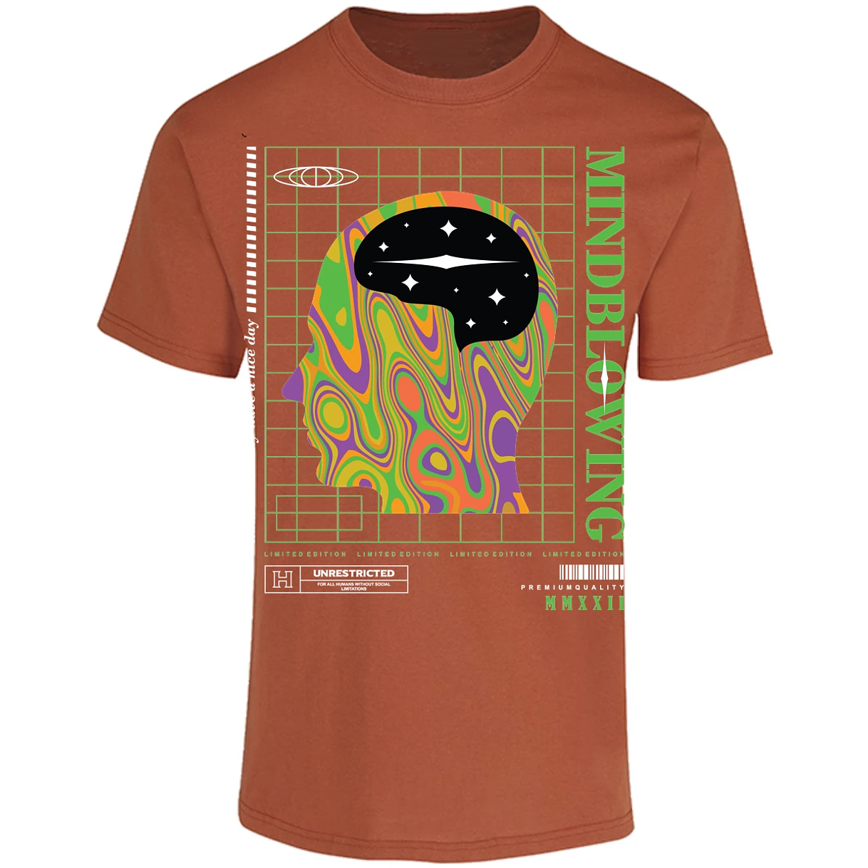 Playera Urbano Style Mind Blowing 43 para Adulto 16