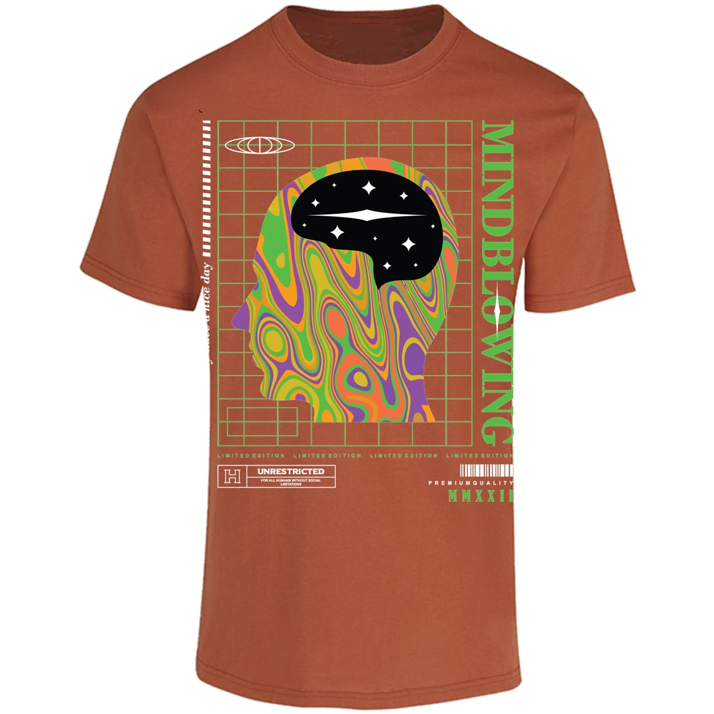 Playera Urbano Style Mind Blowing 43 para Adulto 16