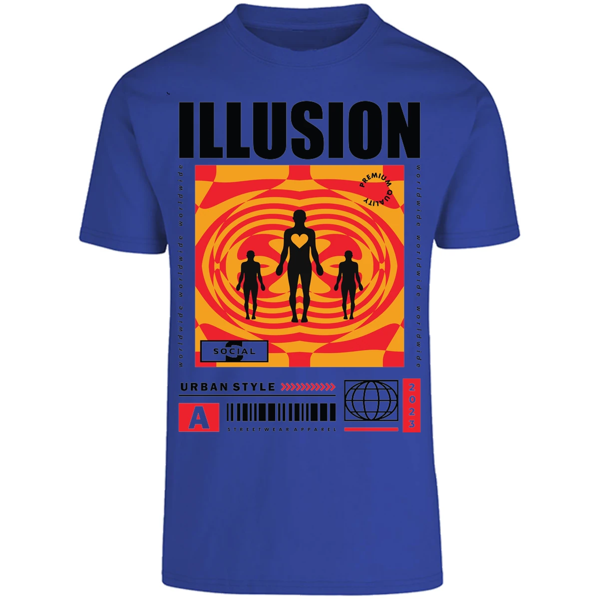 Playera Urbano Style Streetwear 342 para Adulto 16