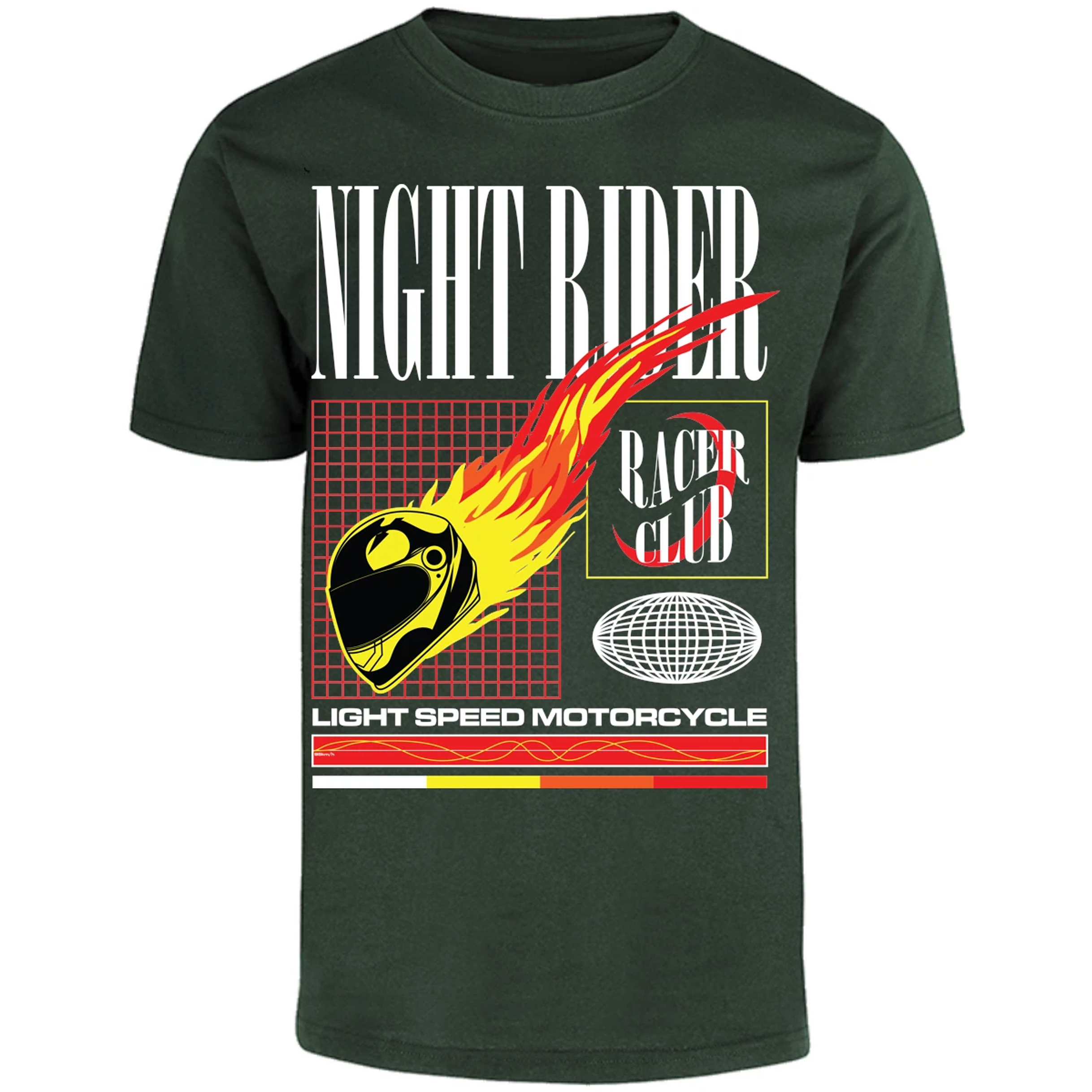 Playera Urbano Style Night Rider 1 para Adulto 29