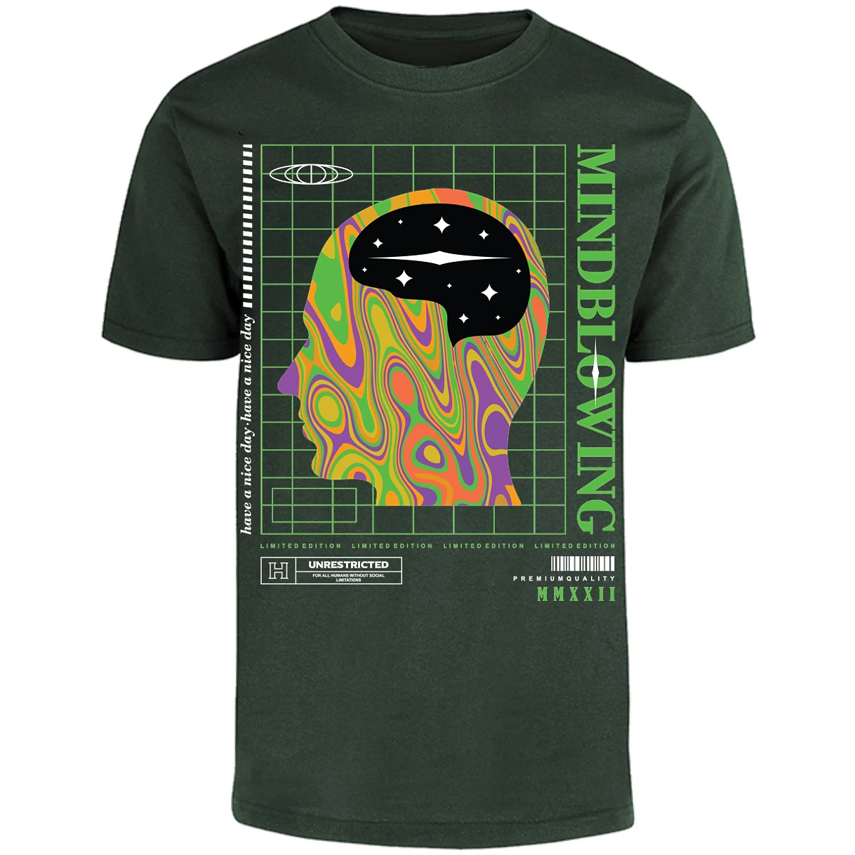 Playera Urbano Style Mind Blowing 43 para Adulto 27