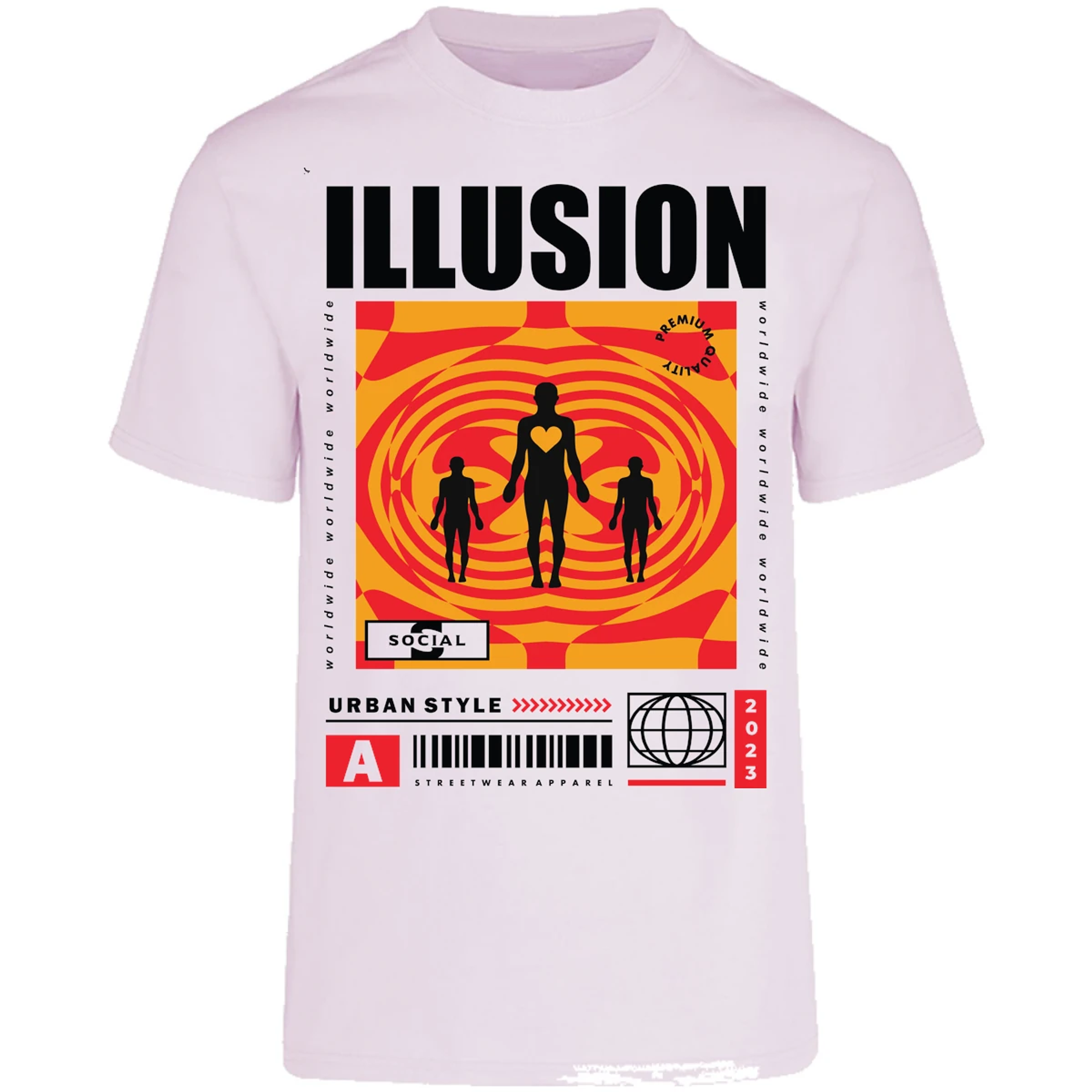 Playera Urbano Style Streetwear 342 para Adulto 23