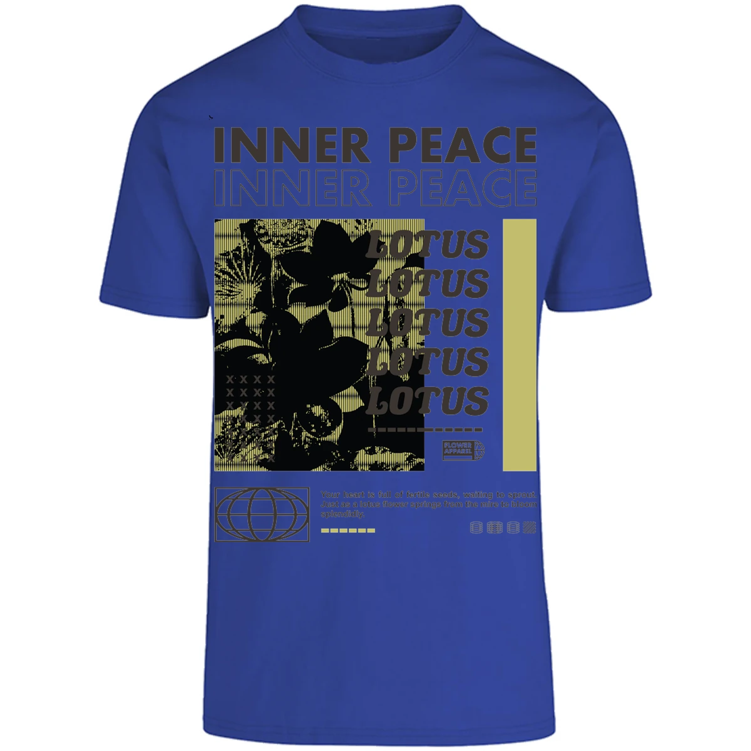 Playera Urbano Style Peace Inner Splendidly 86 para Adulto 27