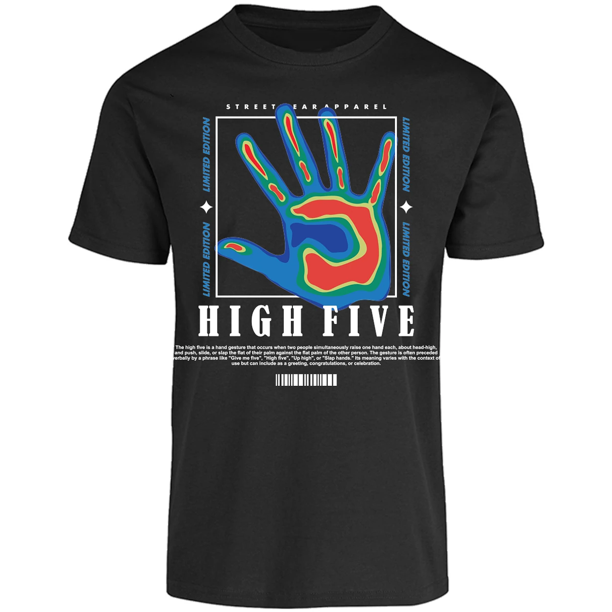 Playera Urbano Style High Five 143 para Adulto 2