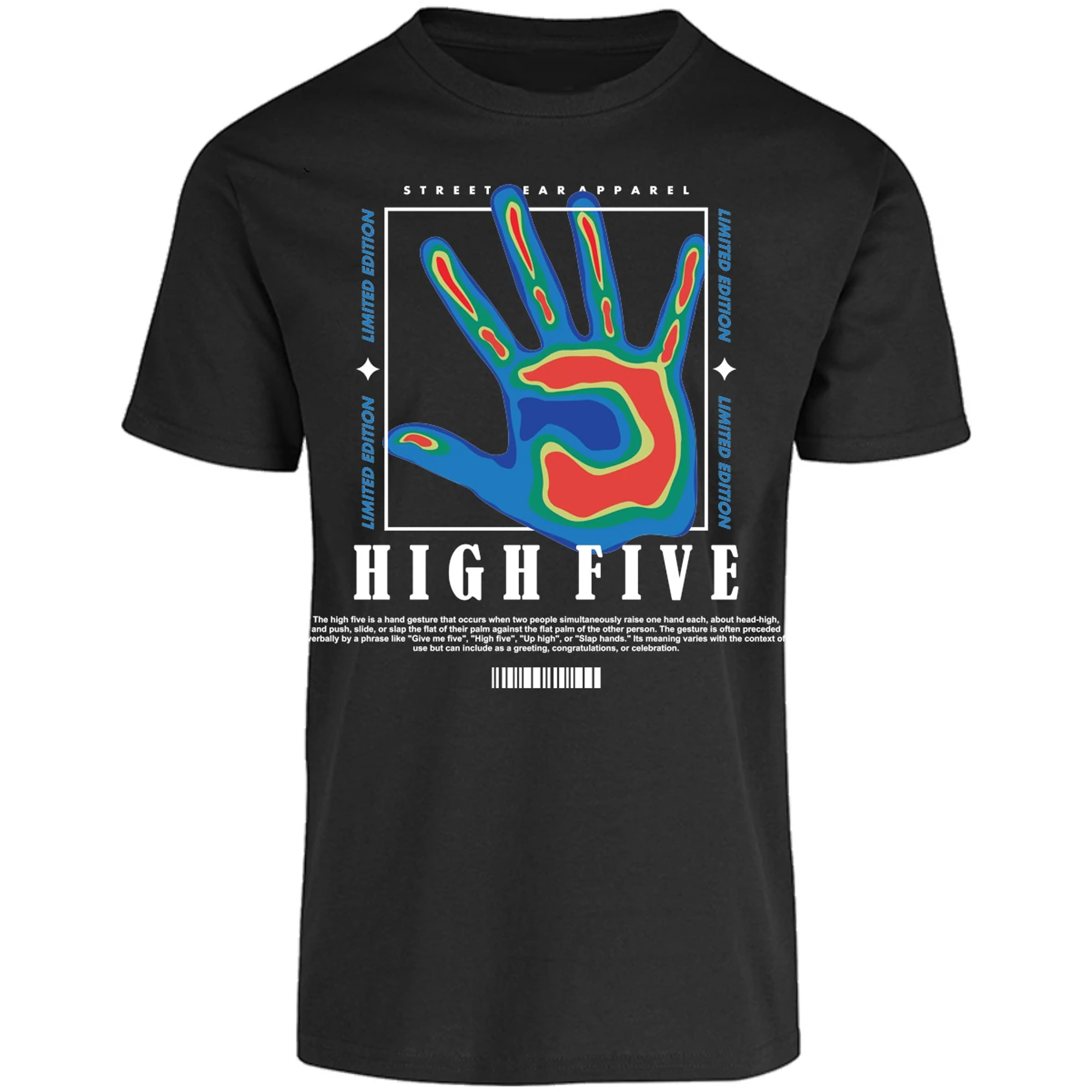 Playera Urbano Style High Five 143 para Adulto 2