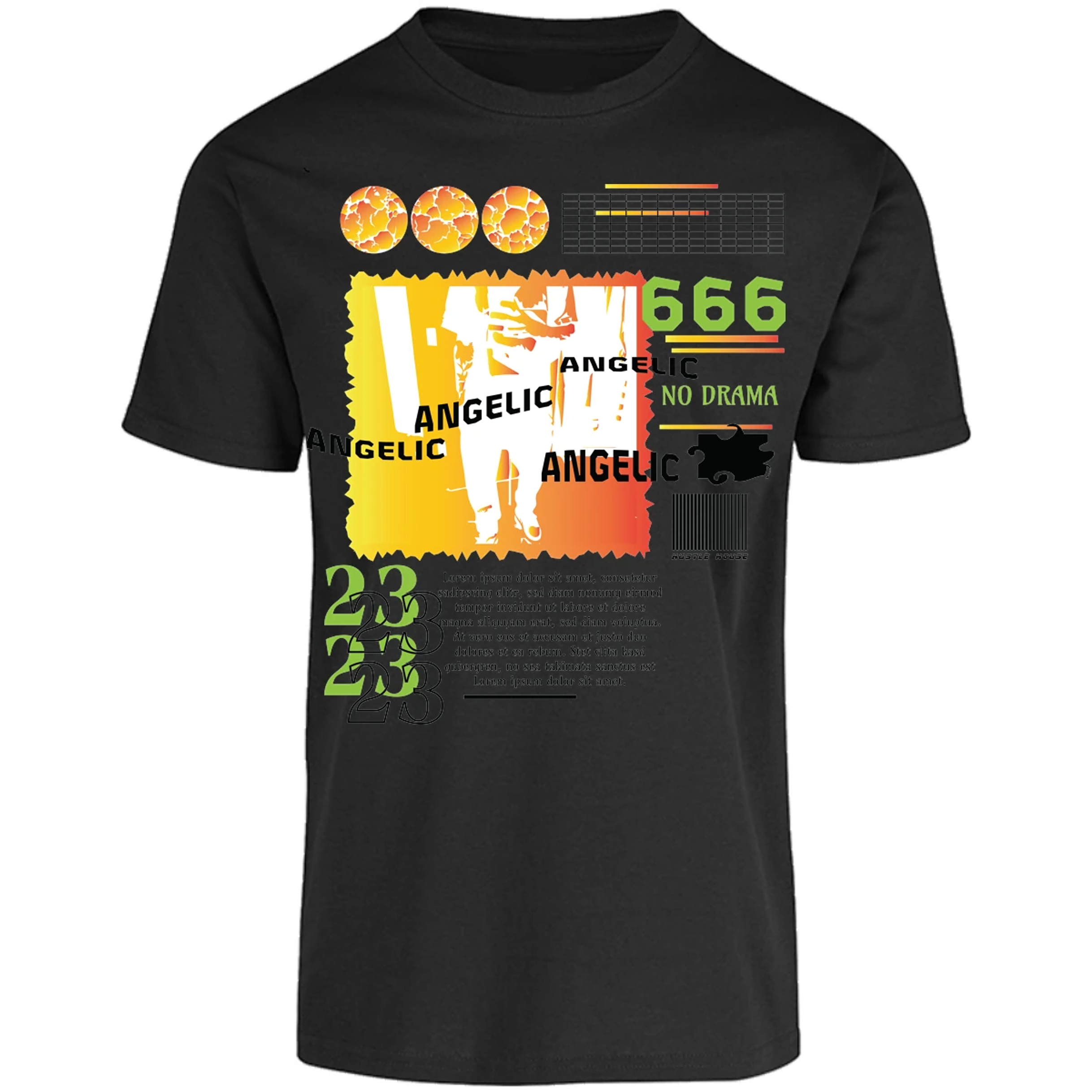 Playera Urbano Style Angelic Drama 8 para Adulto 15