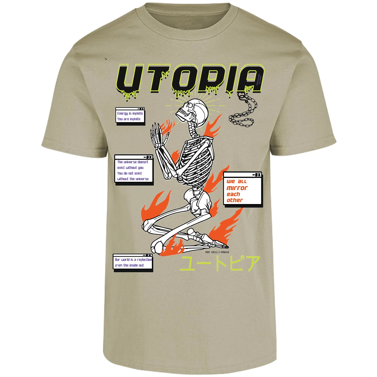 Playera Urbano Style Utopia 10 para Adulto 20