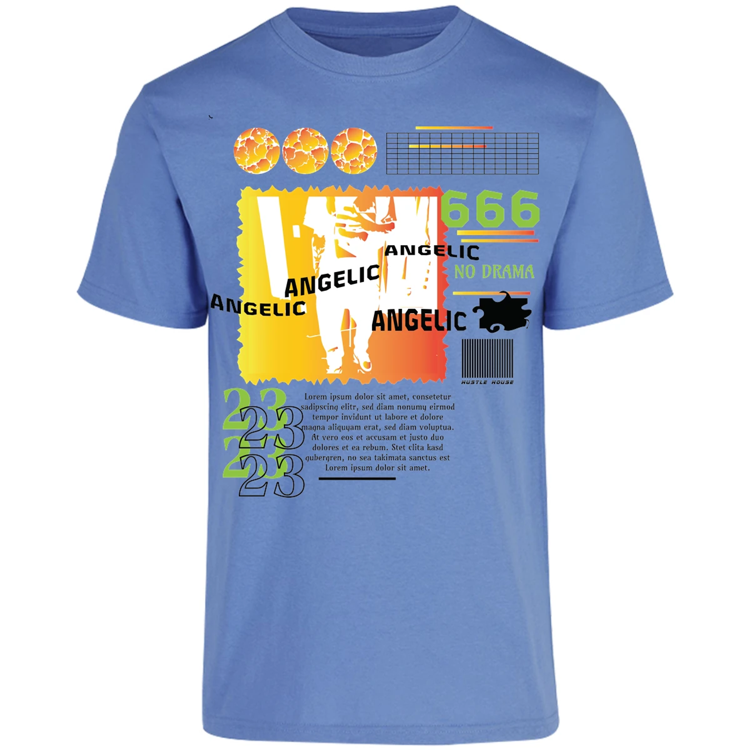 Playera Urbano Style Angelic Drama 8 para Adulto 4