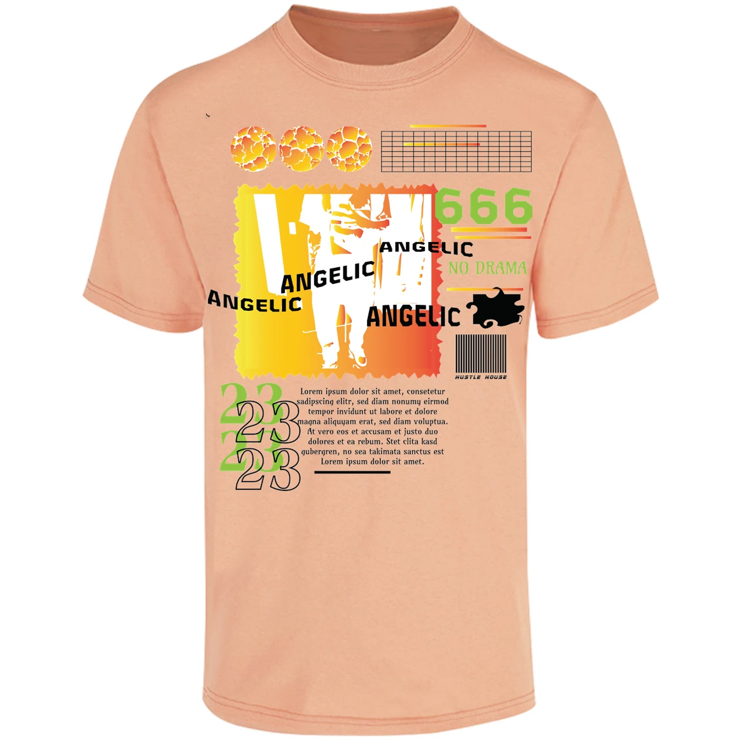 Playera Urbano Style Angelic Drama 8 para Adulto 21