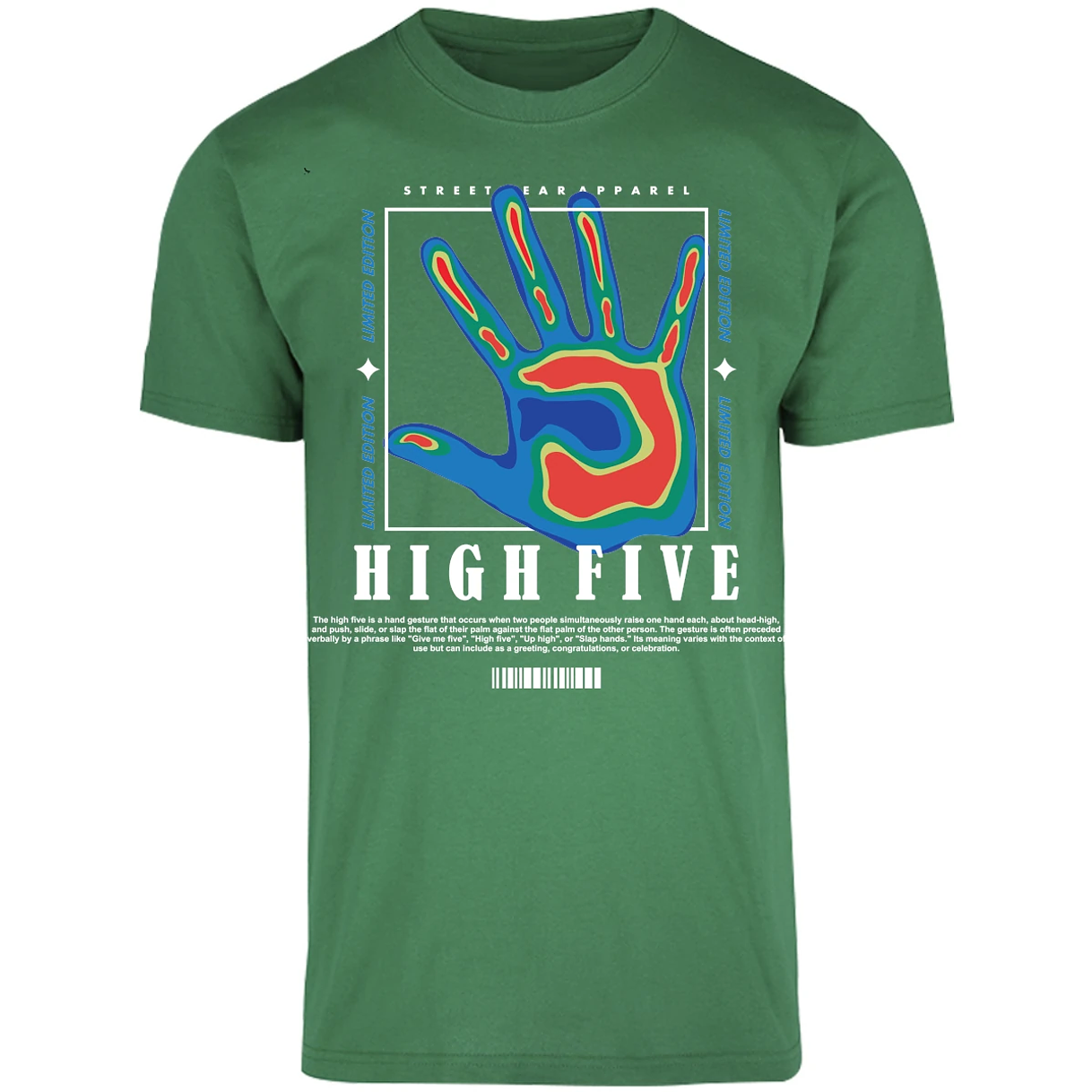 Playera Urbano Style High Five 143 para Adulto 1
