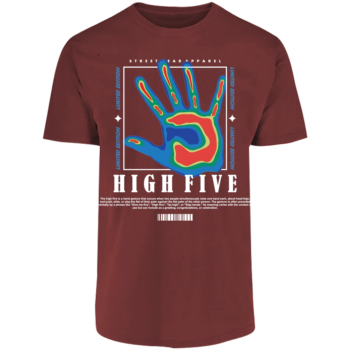 Playera Urbano Style High Five 143 para Adulto 12