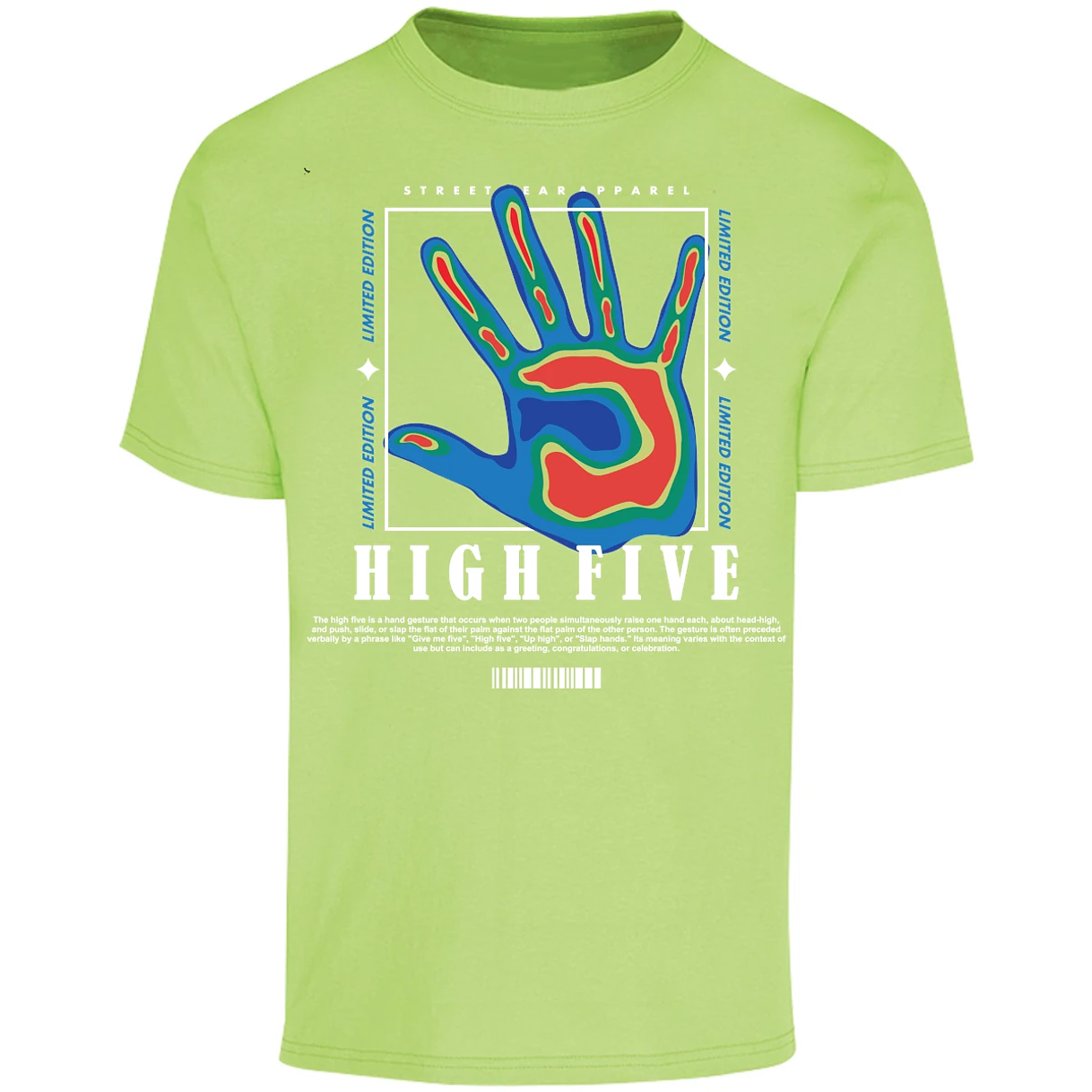 Playera Urbano Style High Five 143 para Adulto 5
