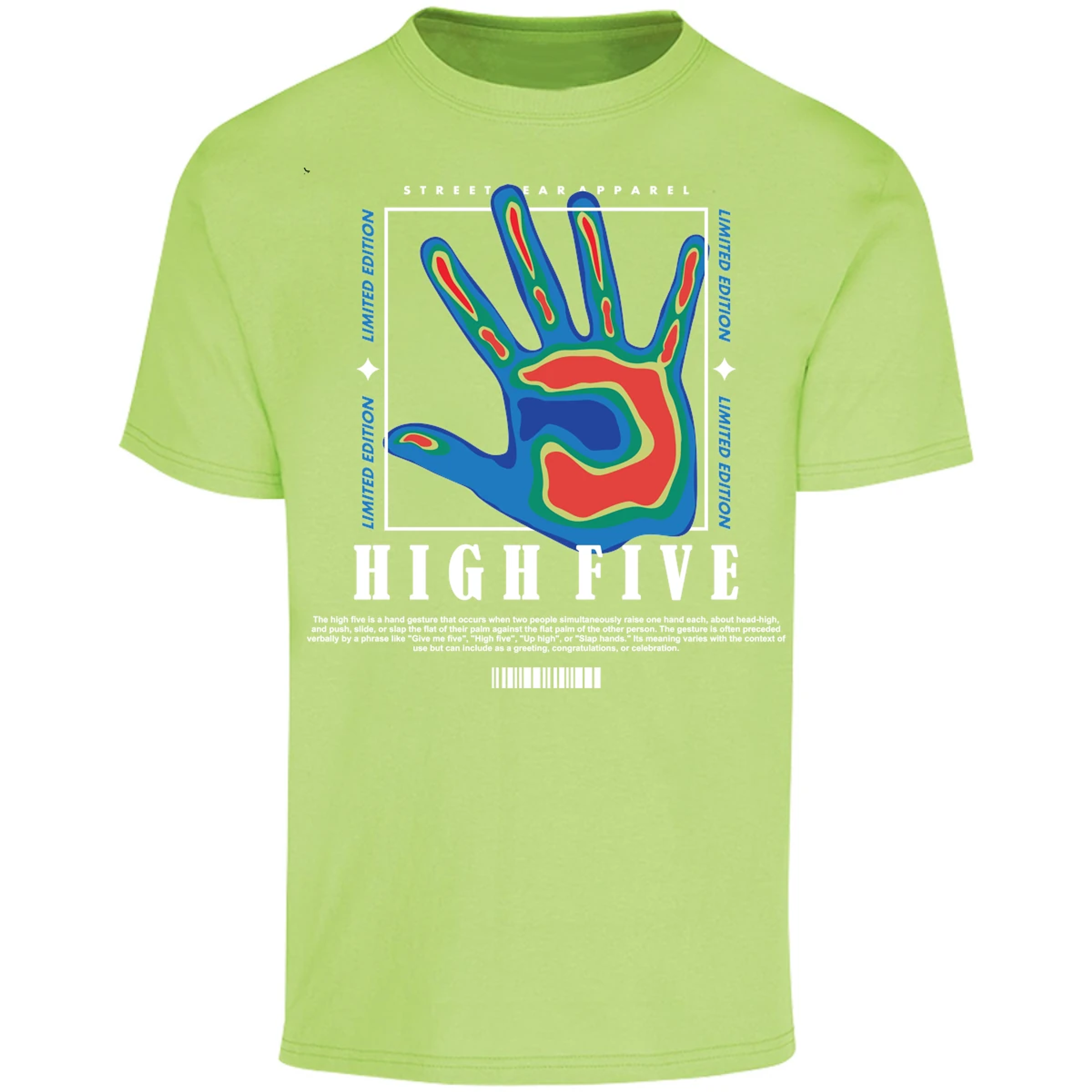 Playera Urbano Style High Five 143 para Adulto 5